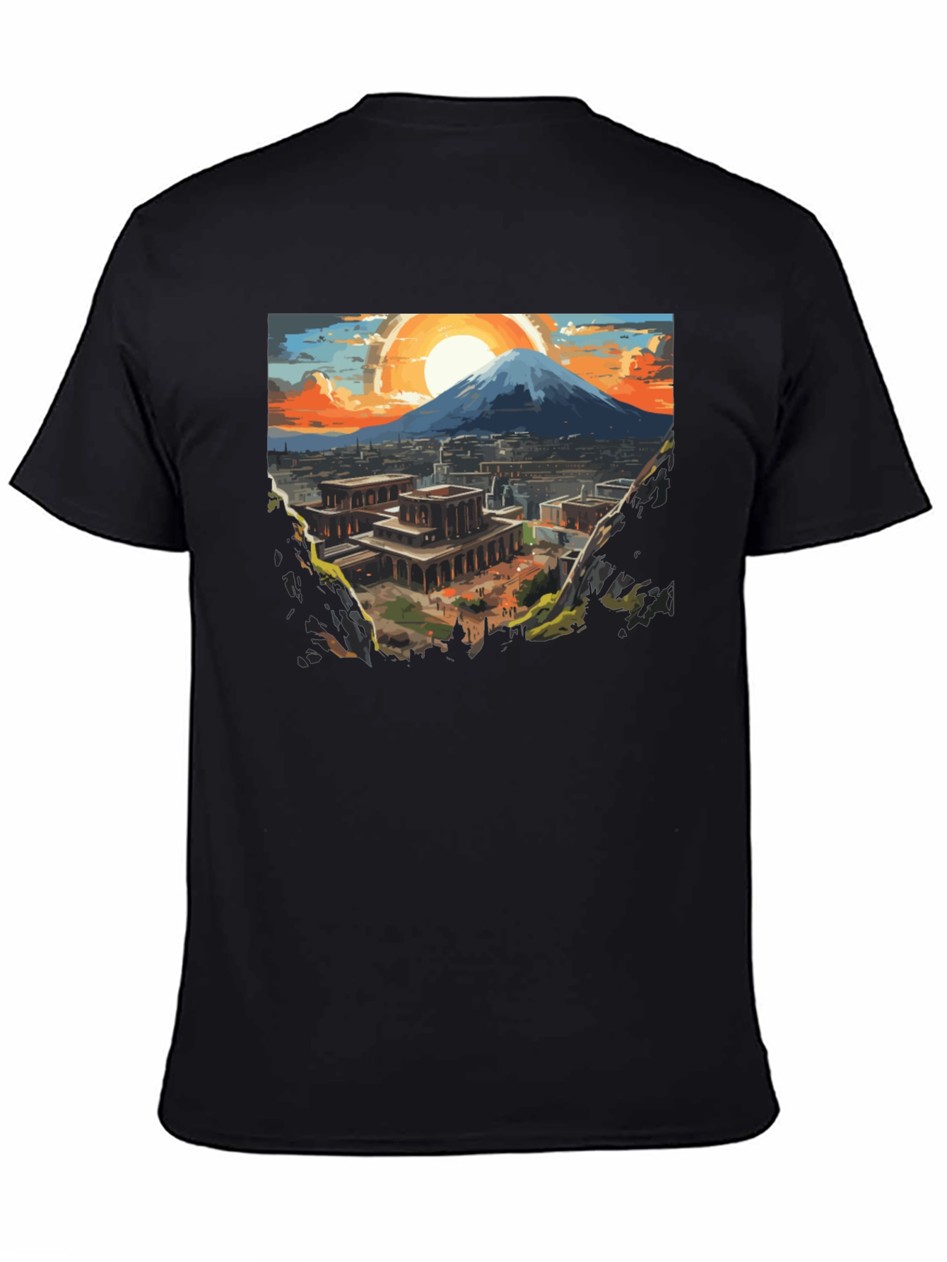 Scenic Mountain City T-Shirt