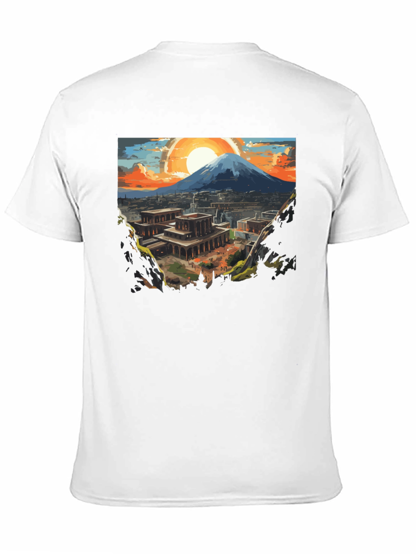 Scenic Mountain City T-Shirt