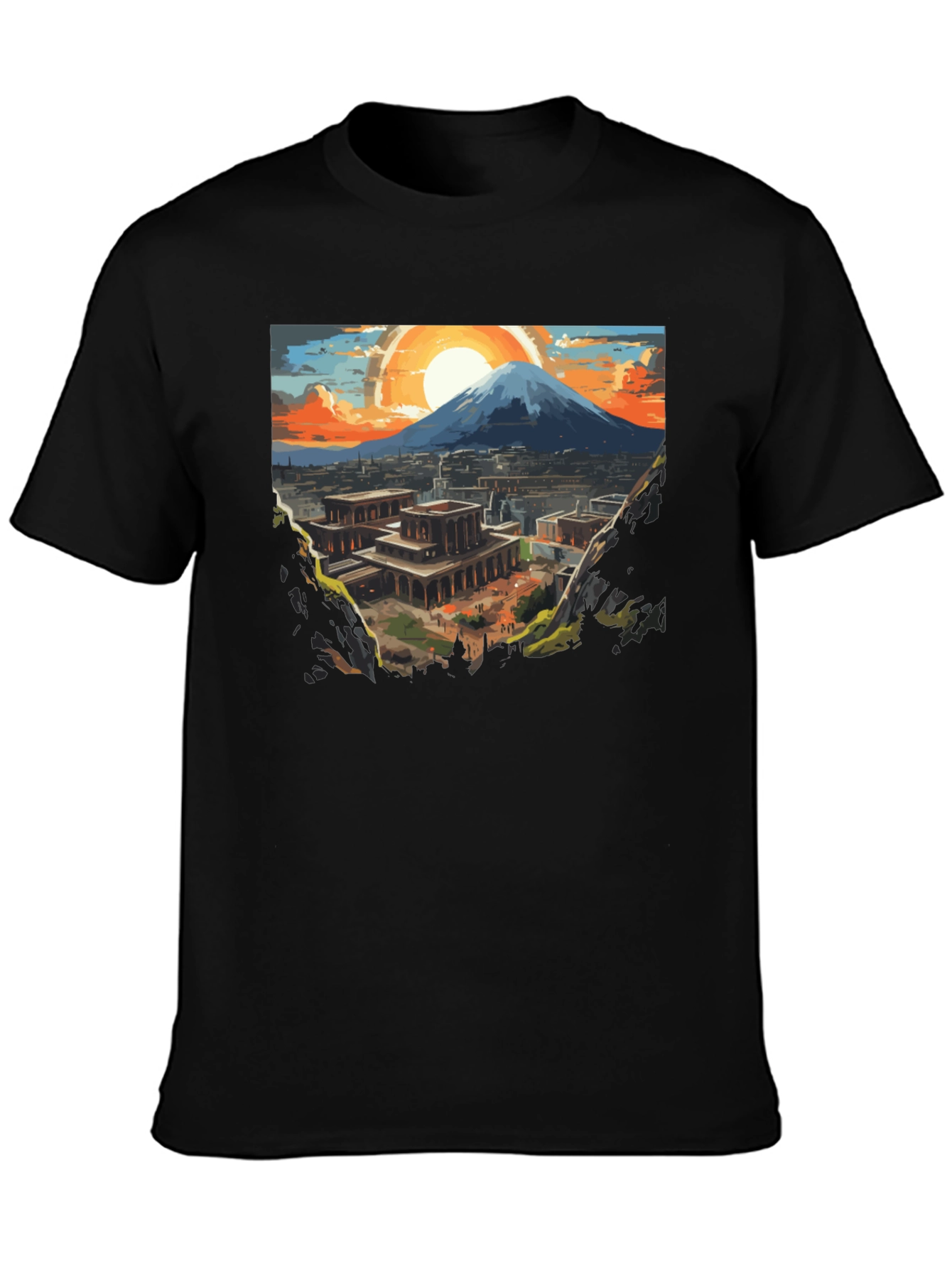 Scenic Mountain City T-Shirt