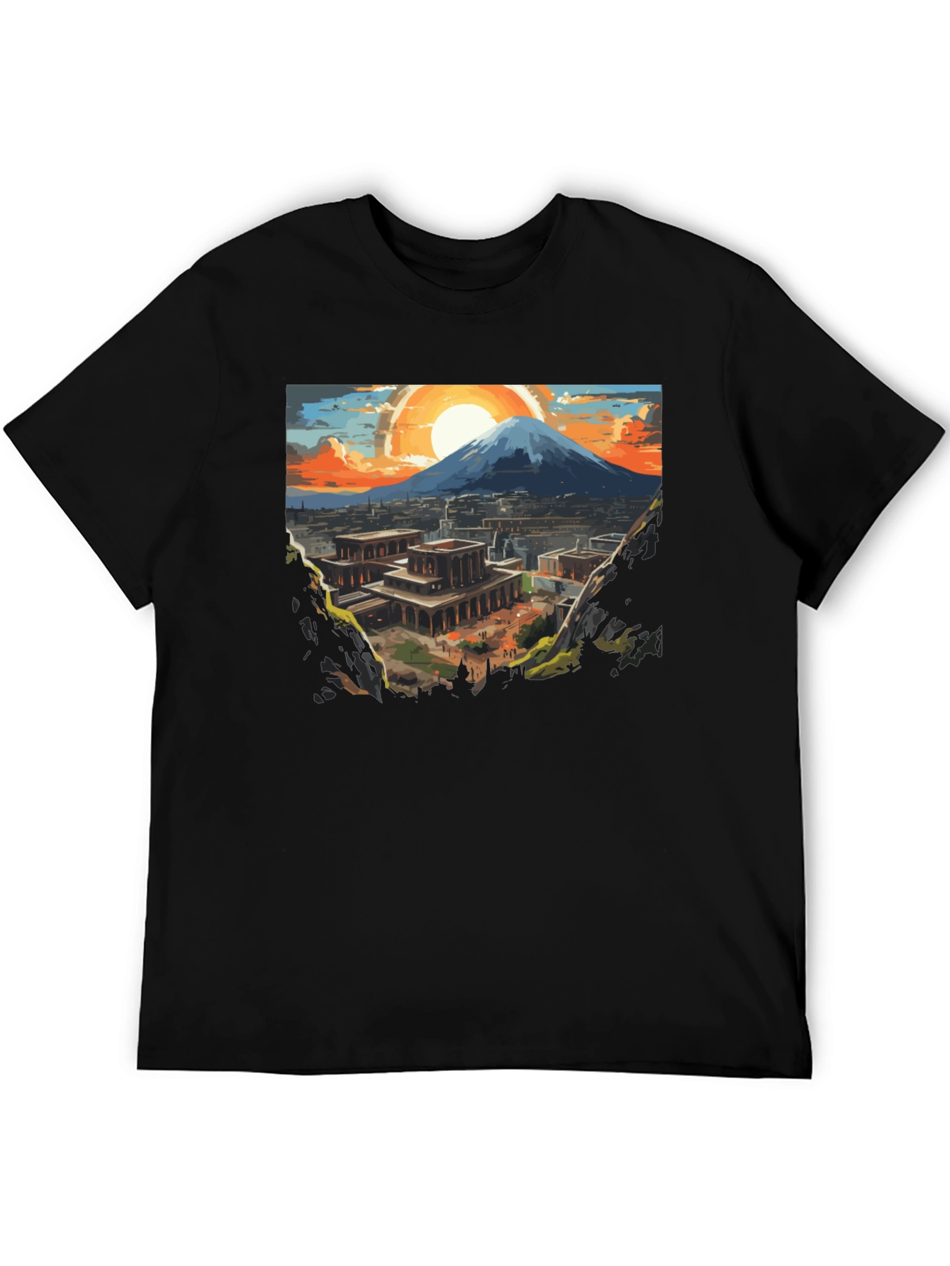 Scenic Mountain City T-Shirt