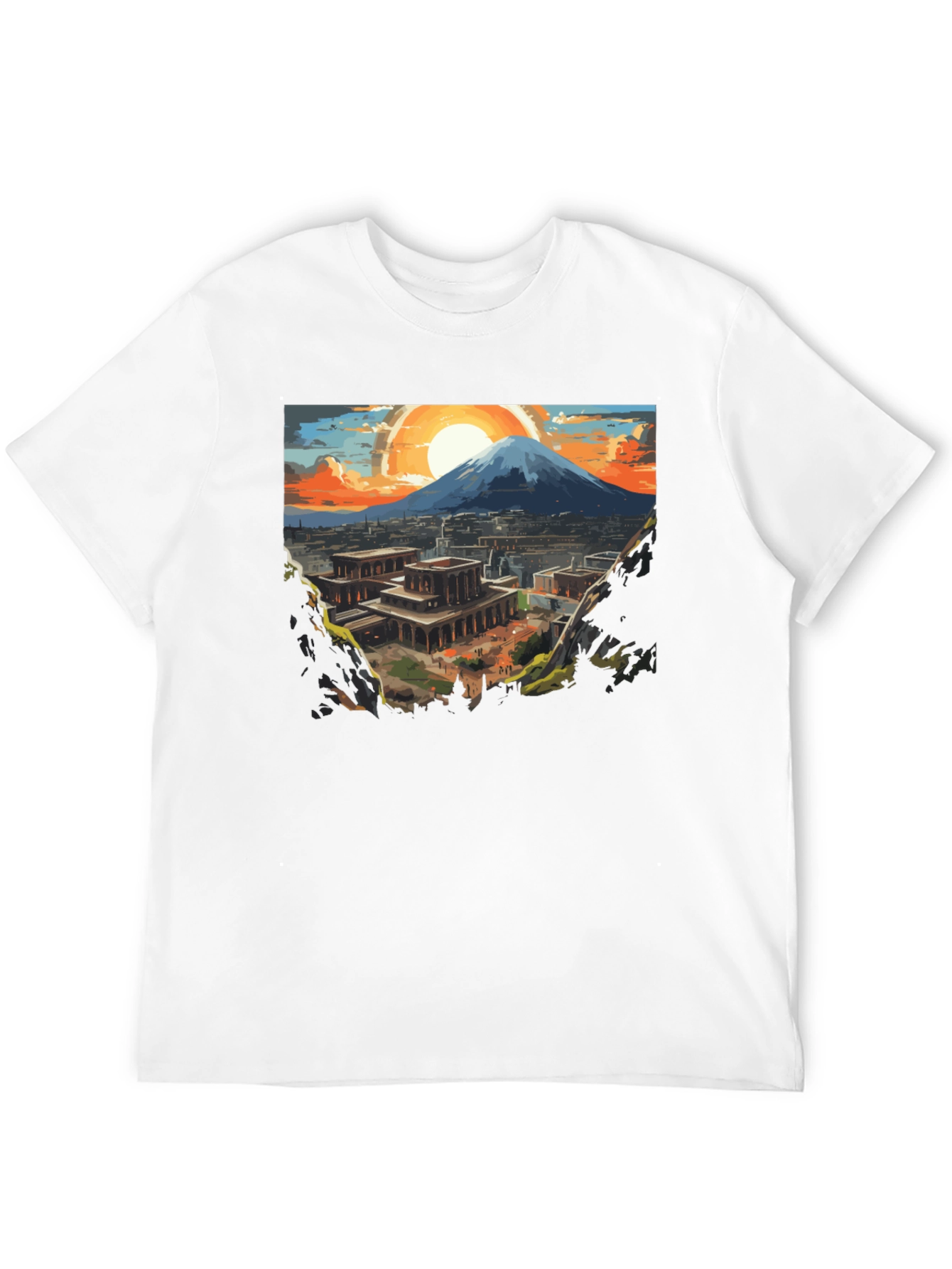 Scenic Mountain City T-Shirt