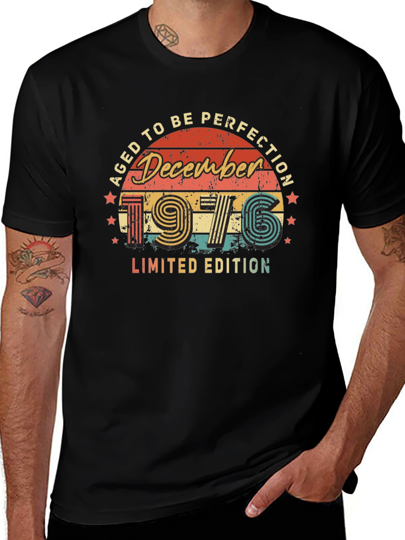 Aged to Perfection December 1976 Tee