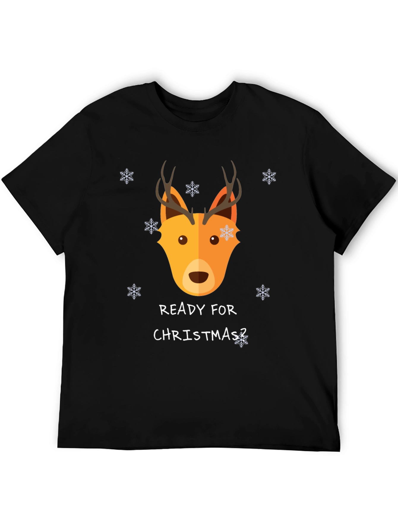 Festive Reindeer Christmas T-Shirt
