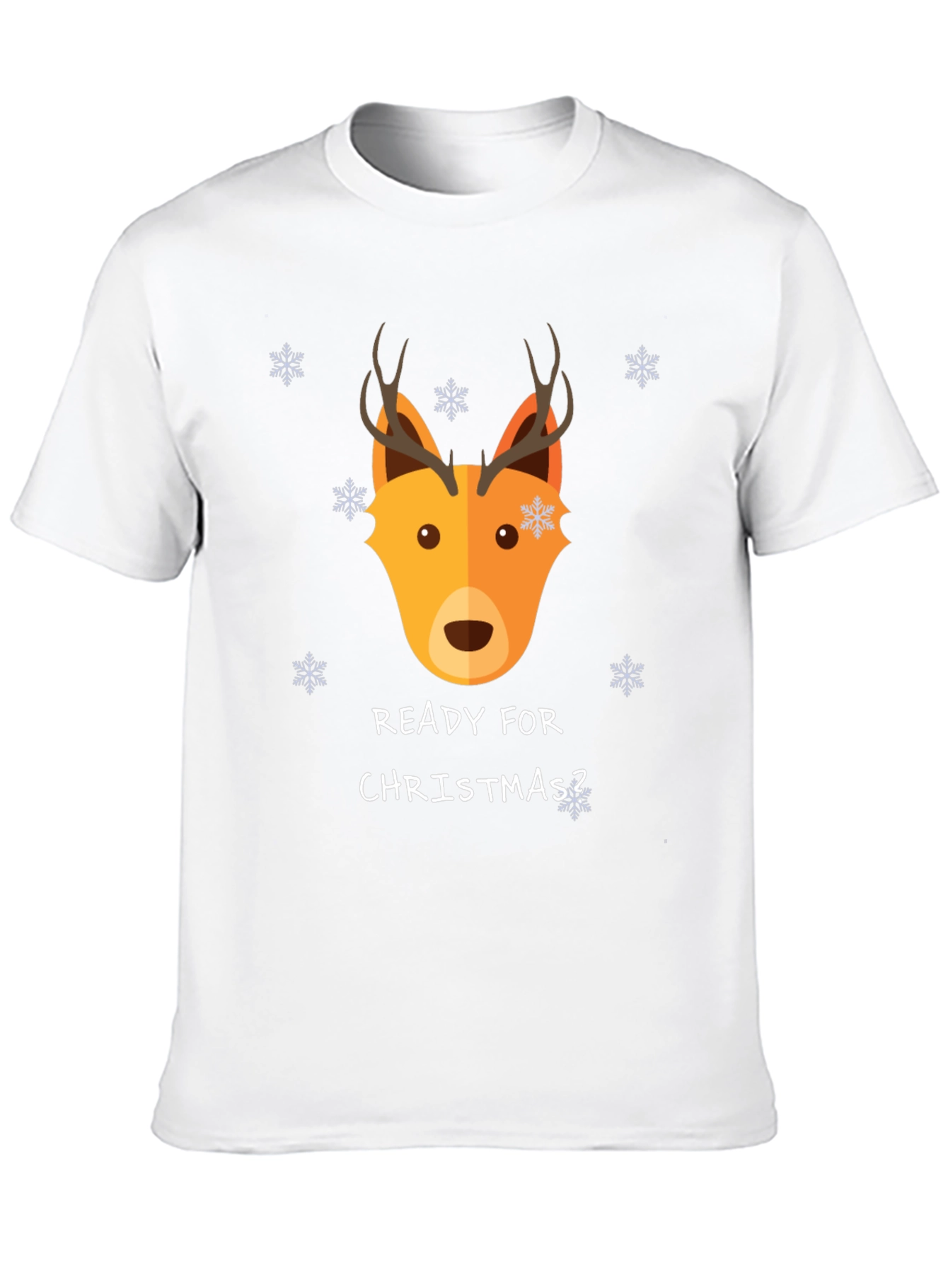 Festive Reindeer Christmas T-Shirt