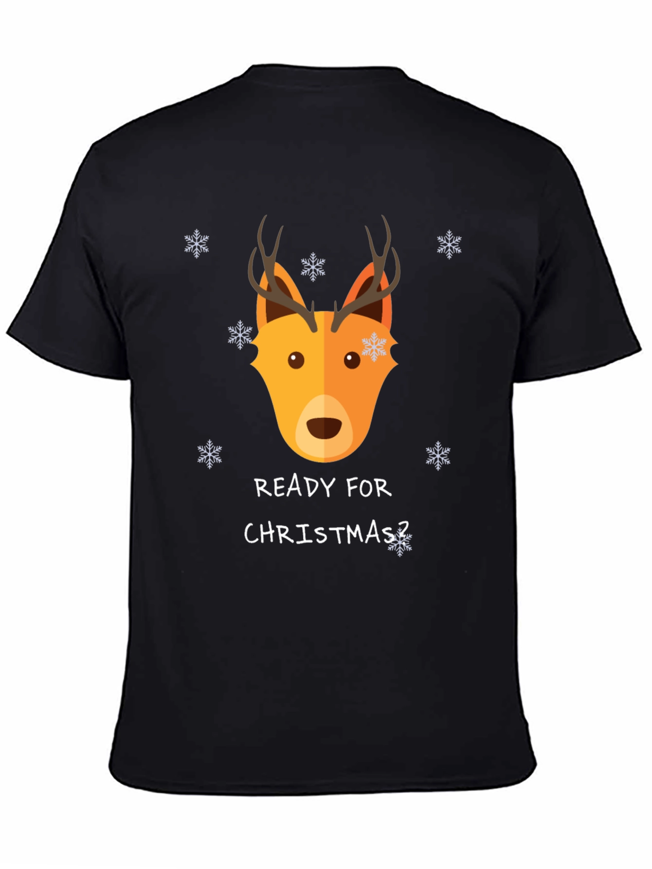 Festive Reindeer Christmas T-Shirt
