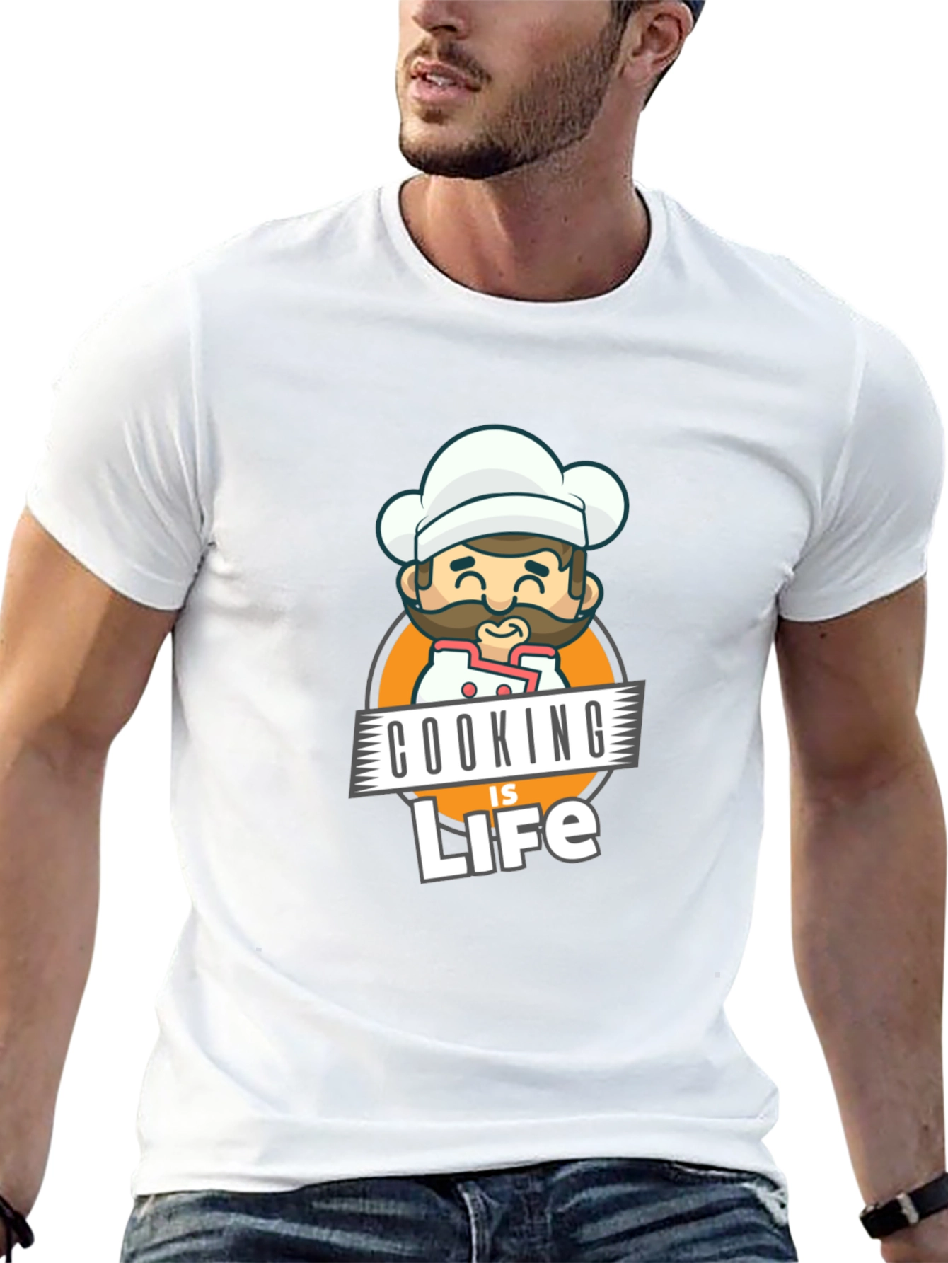 Cooking is Life Graphic T-Shirt