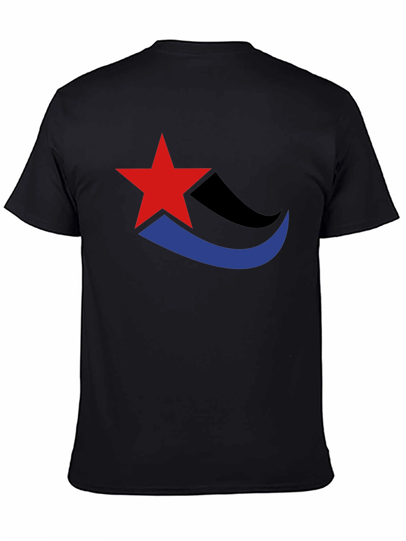 Stylish Star Graphic Tee - Casual Comfort