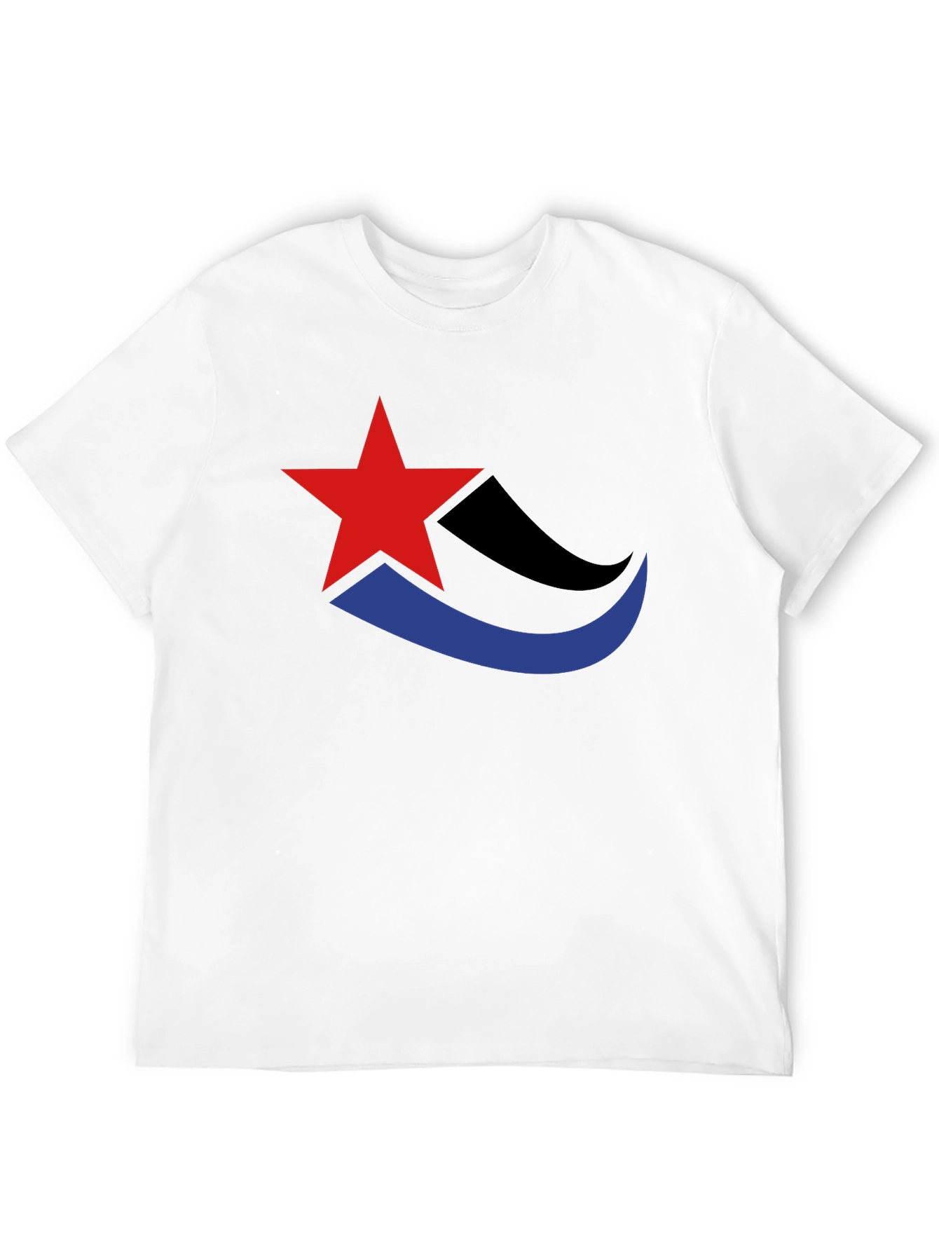 Stylish Star Graphic Tee - Casual Comfort