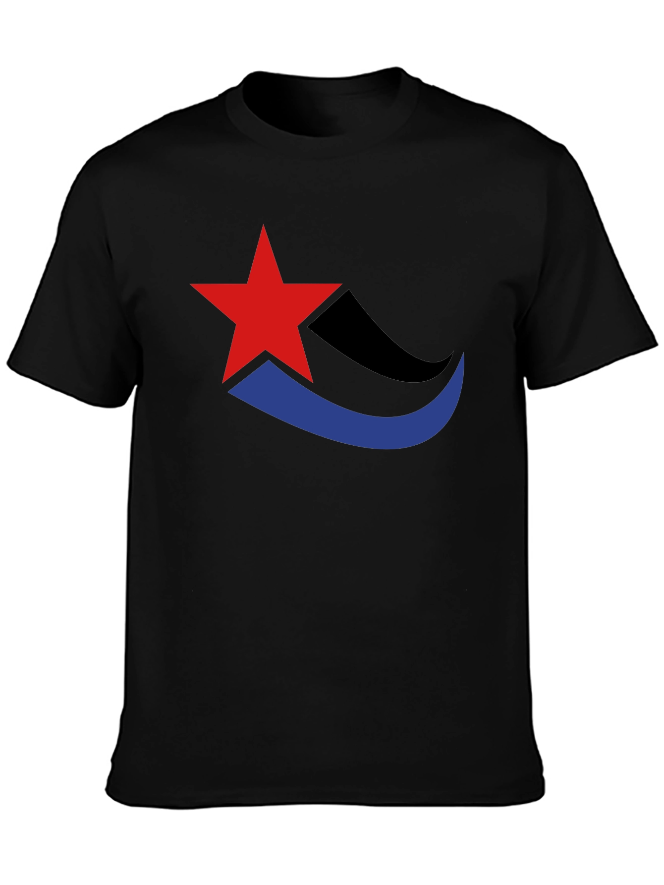 Stylish Star Graphic Tee - Casual Comfort