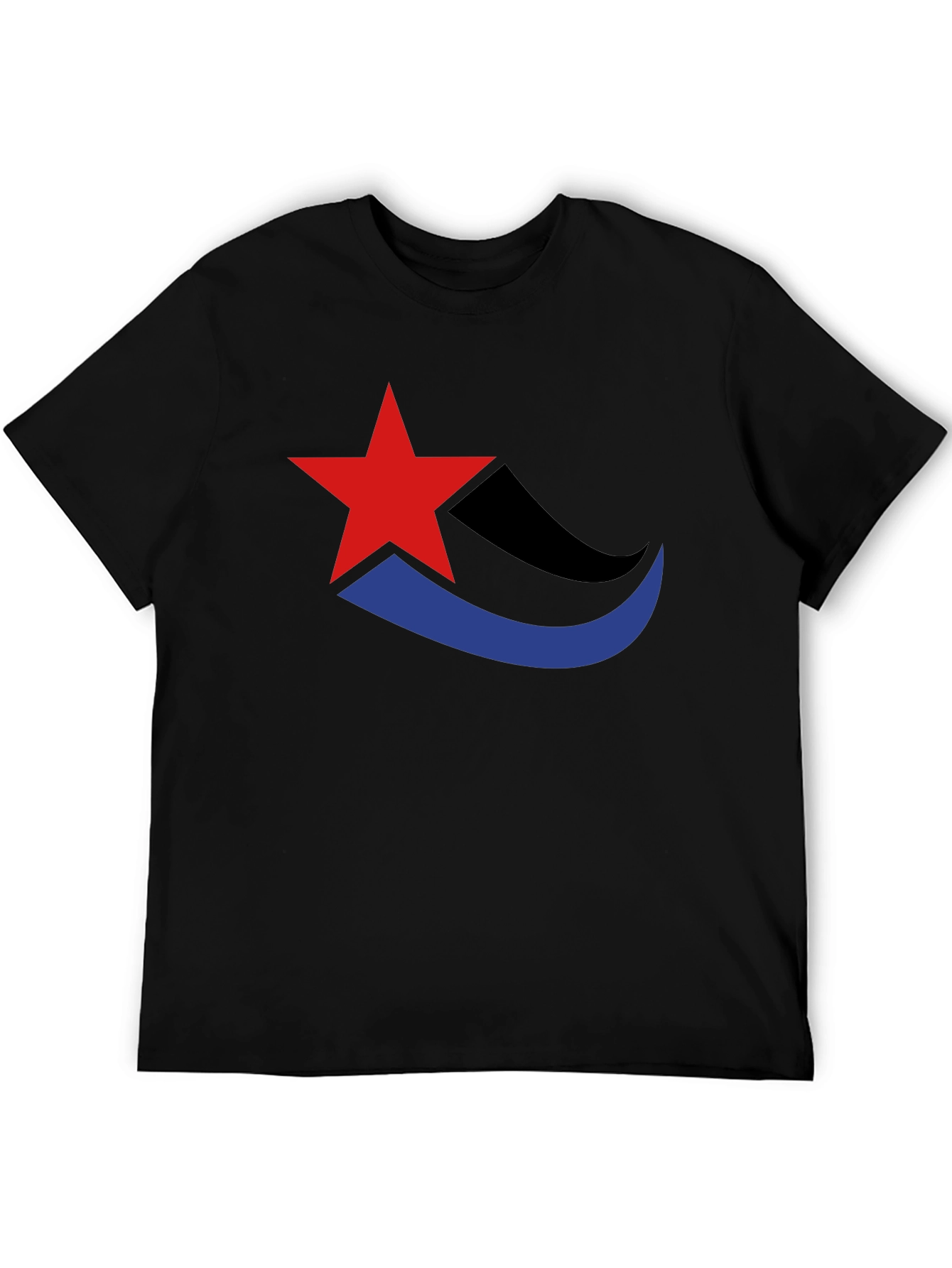Stylish Star Graphic Tee - Casual Comfort