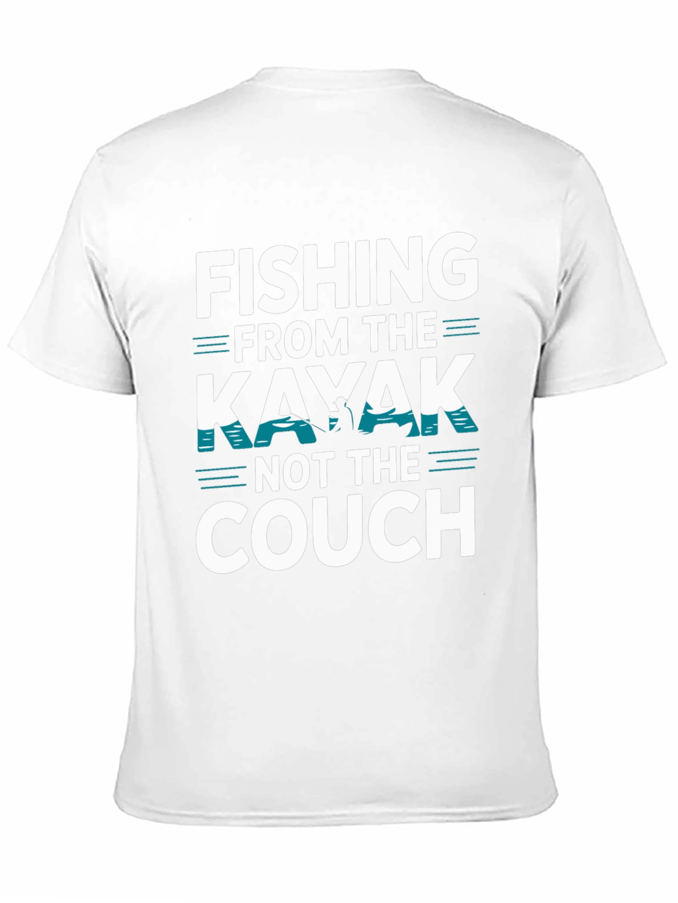 Fishing Kayak T-Shirt - Fisherman Gift Tee