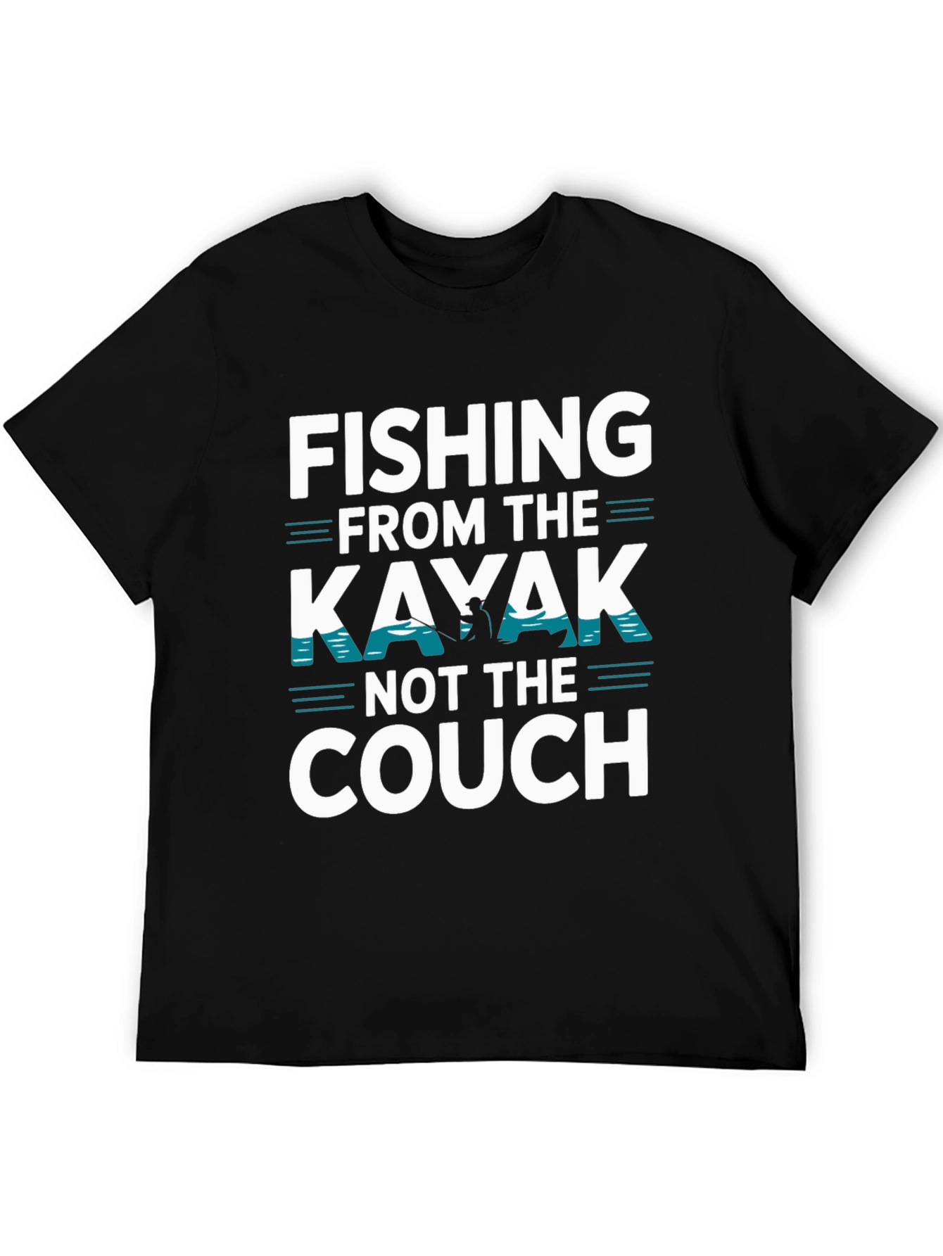 Fishing Kayak T-Shirt - Fisherman Gift Tee