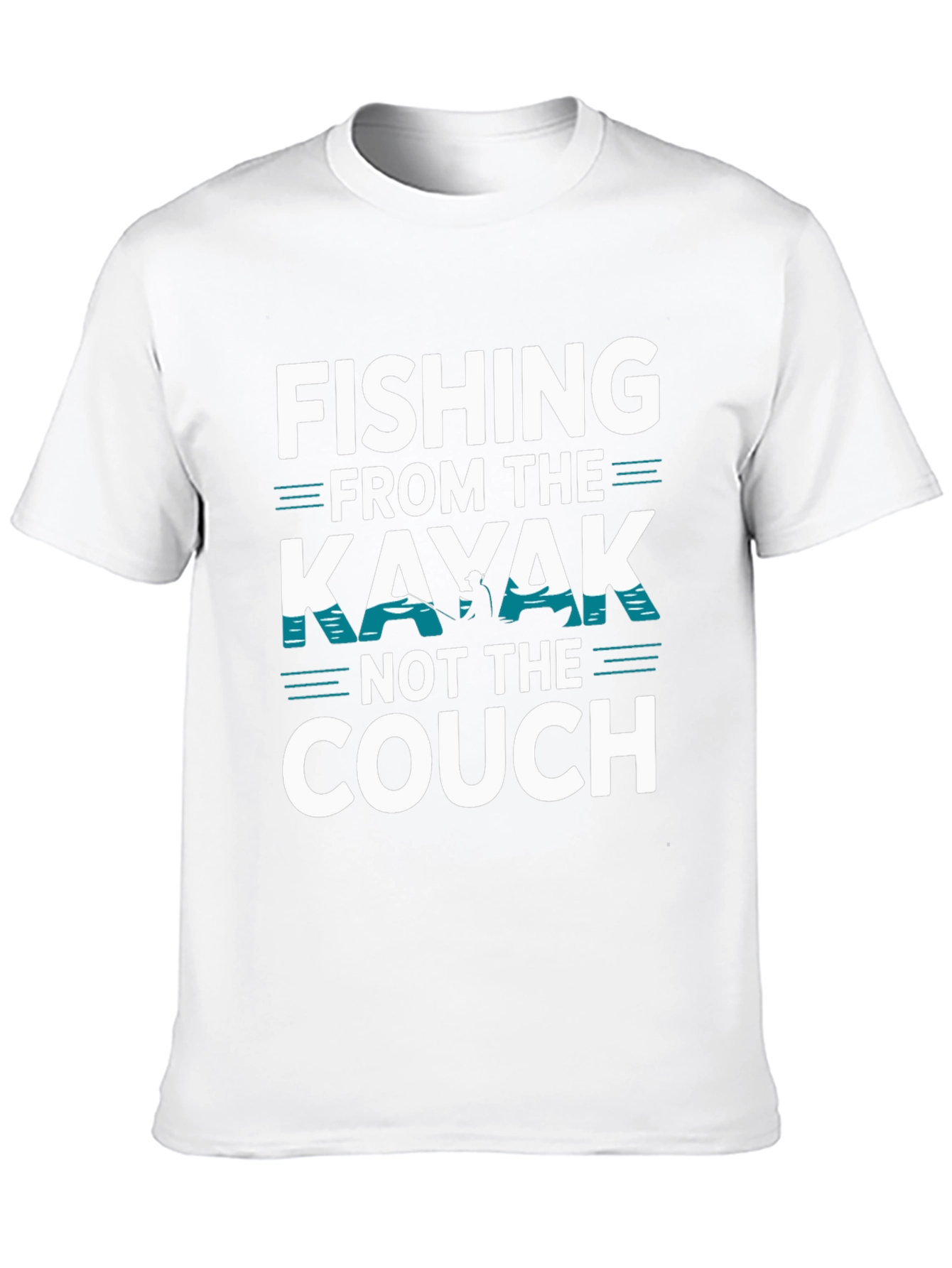 Fishing Kayak T-Shirt - Fisherman Gift Tee