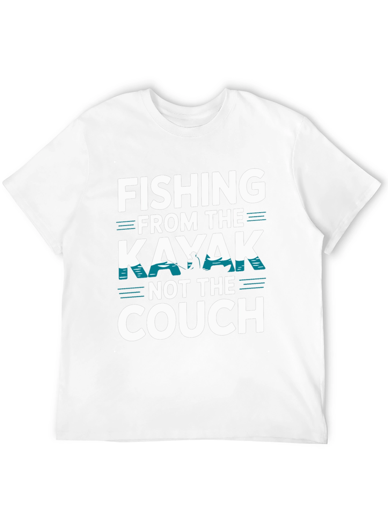 Fishing Kayak T-Shirt - Fisherman Gift Tee