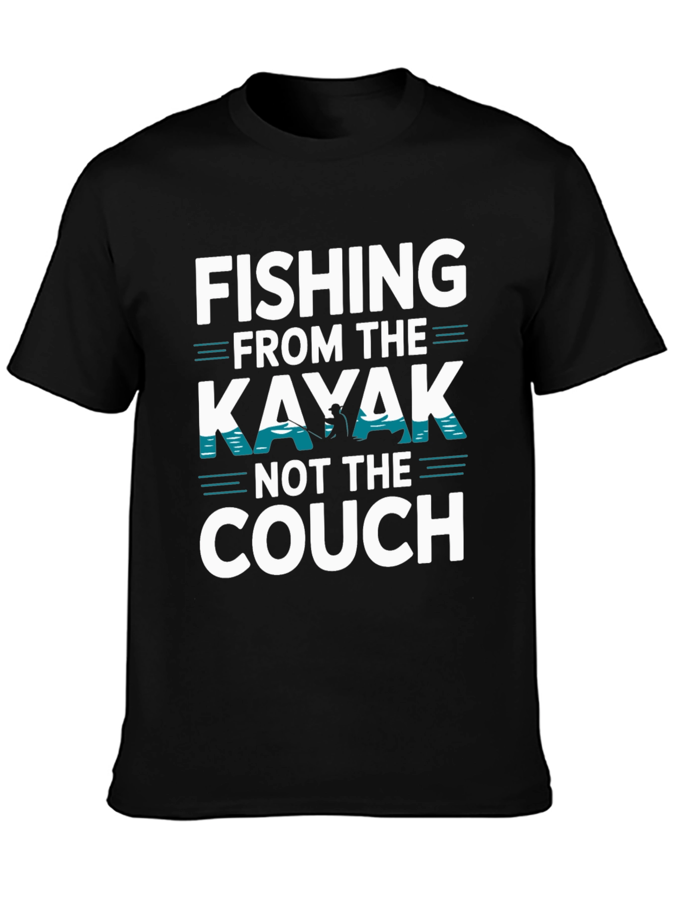 Fishing Kayak T-Shirt - Fisherman Gift Tee