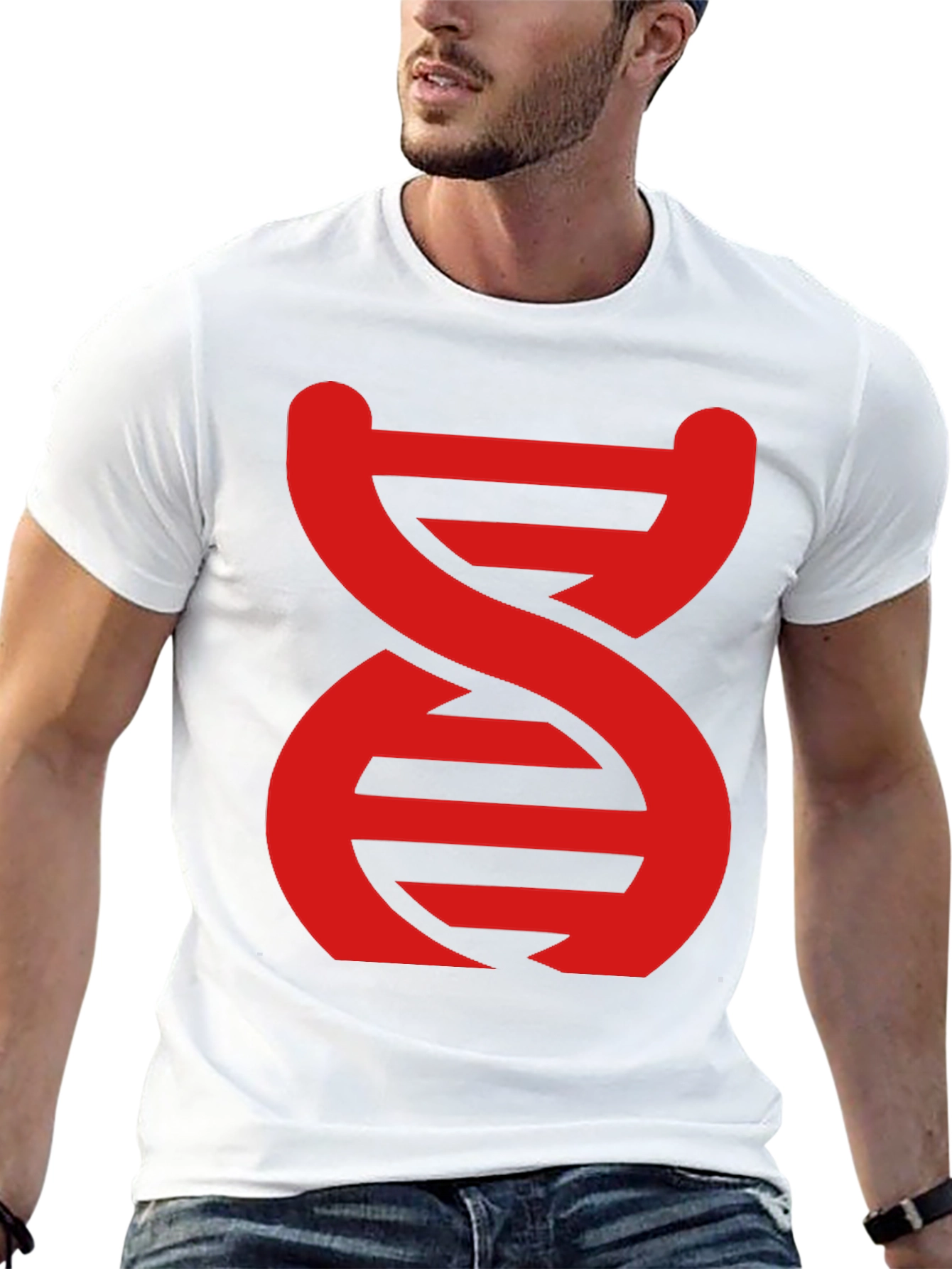 DNA Graphic Black T-Shirt