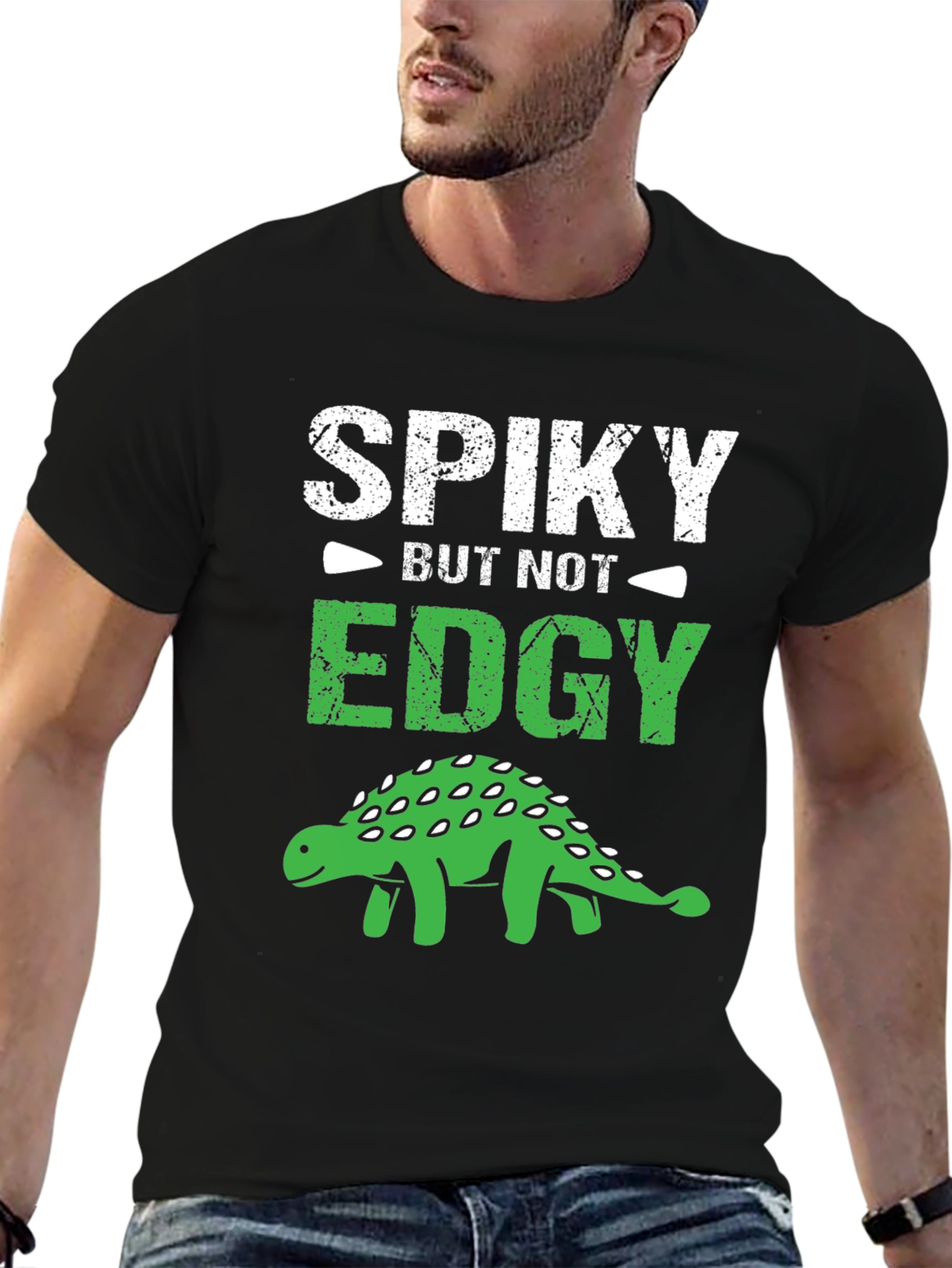 Spiky But Not Edgy Dinosaur T-Shirt