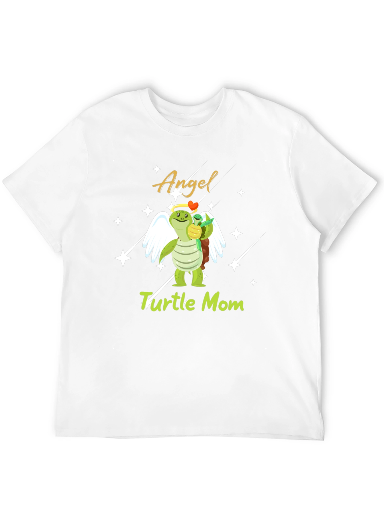 Angel Turtle Mom Graphic Tee