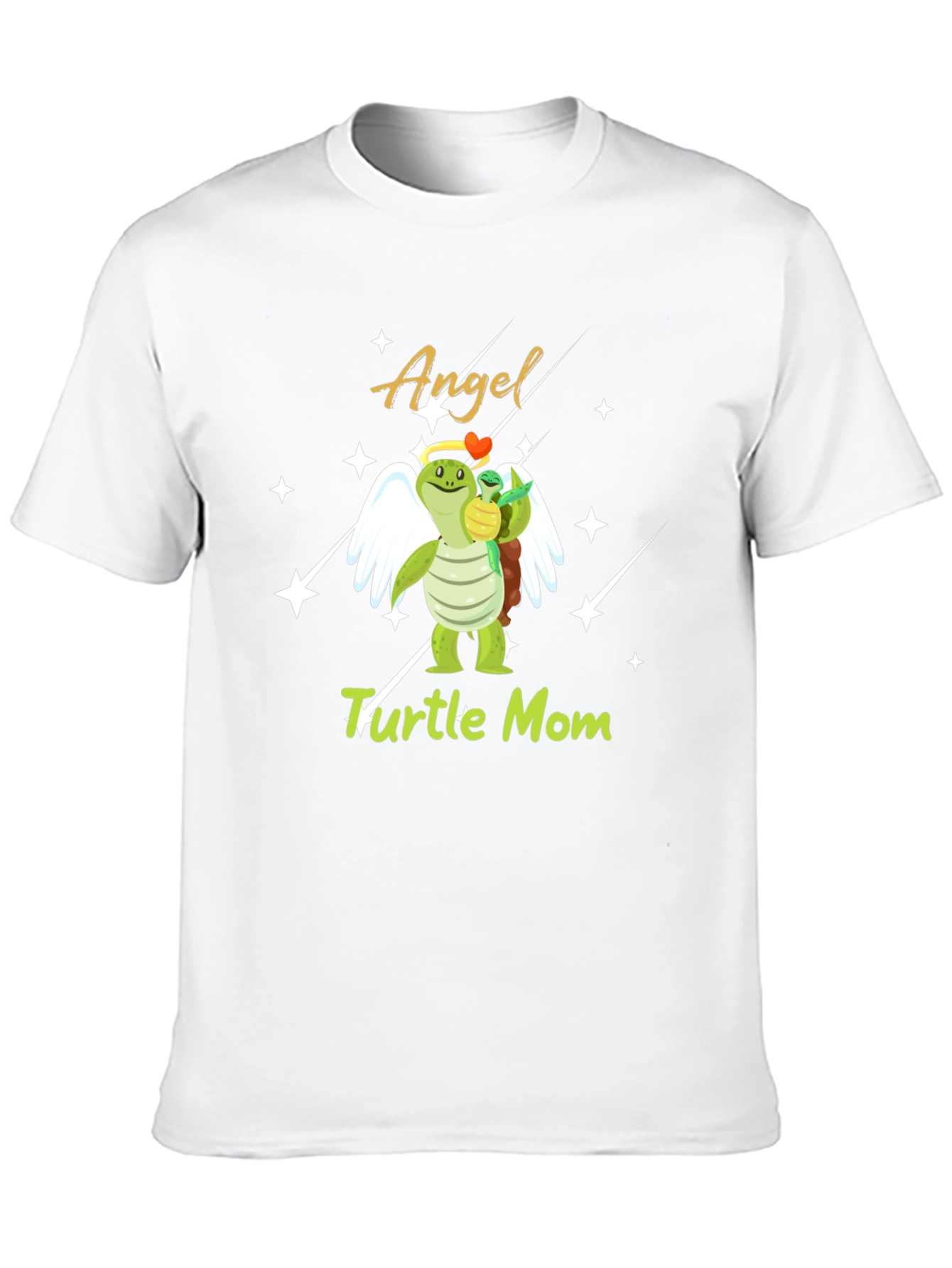 Angel Turtle Mom Graphic Tee