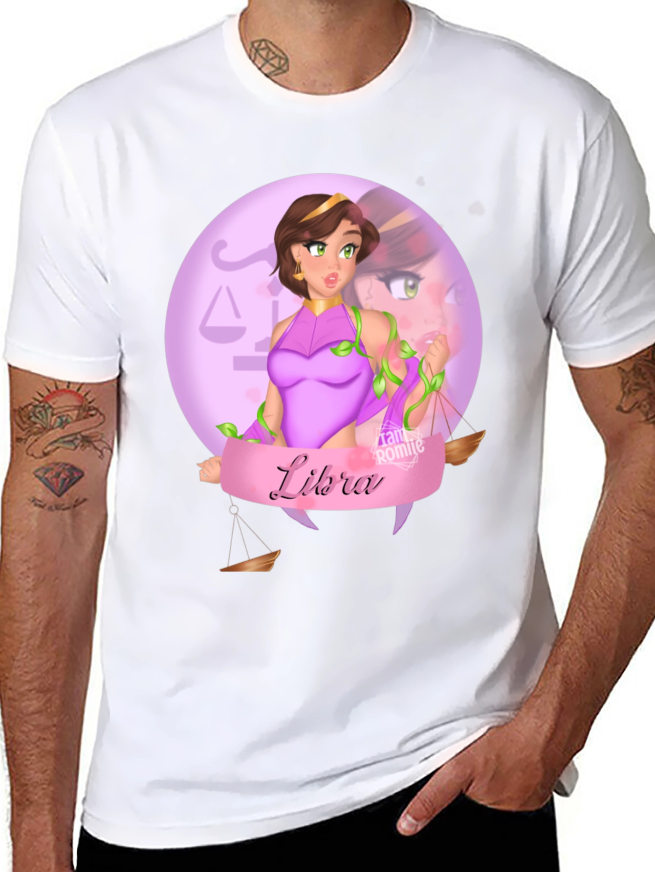 Libra Zodiac T-Shirt - Stylish Astrological Design