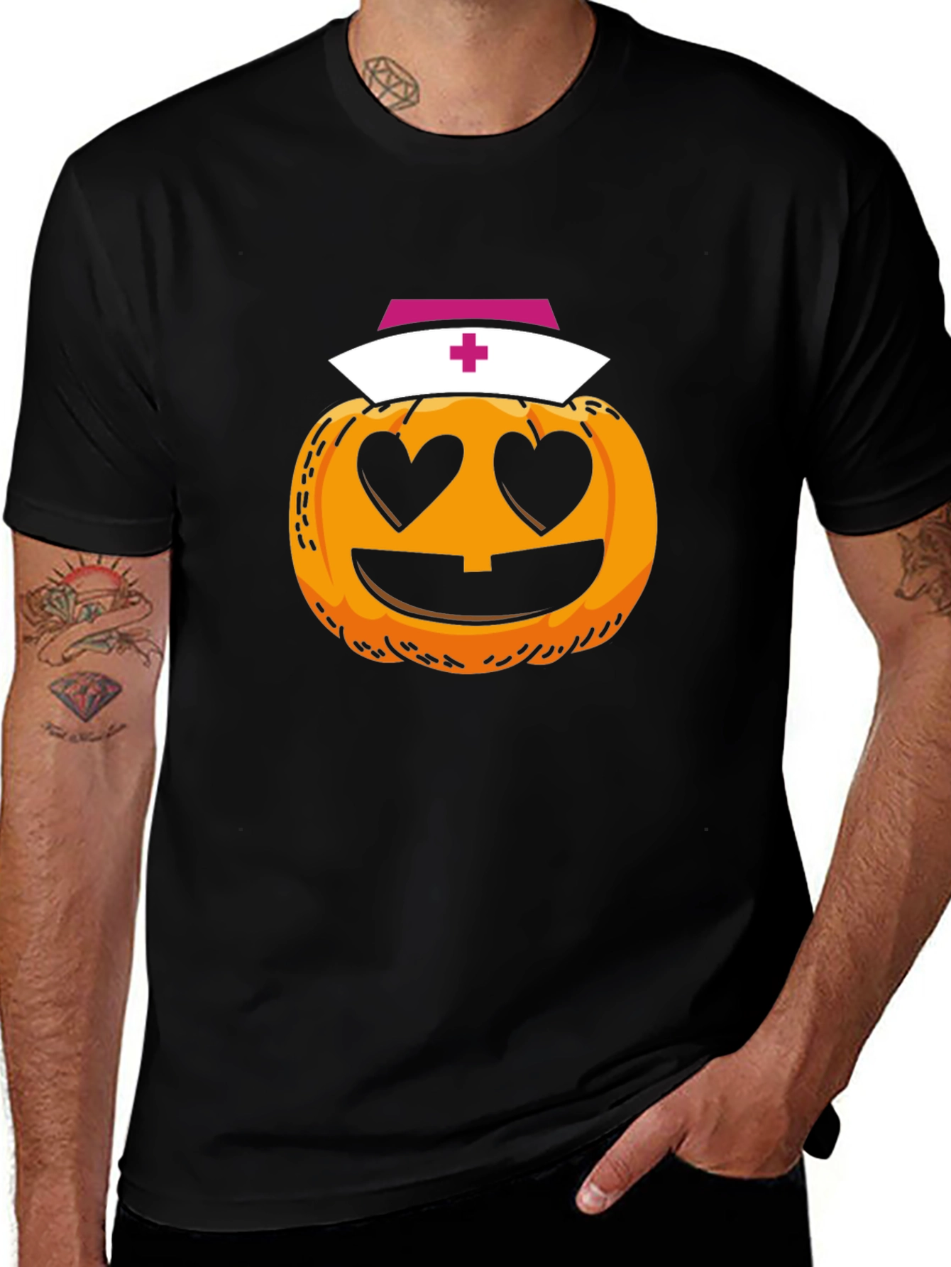 Pumpkin Nurse Halloween T-Shirt