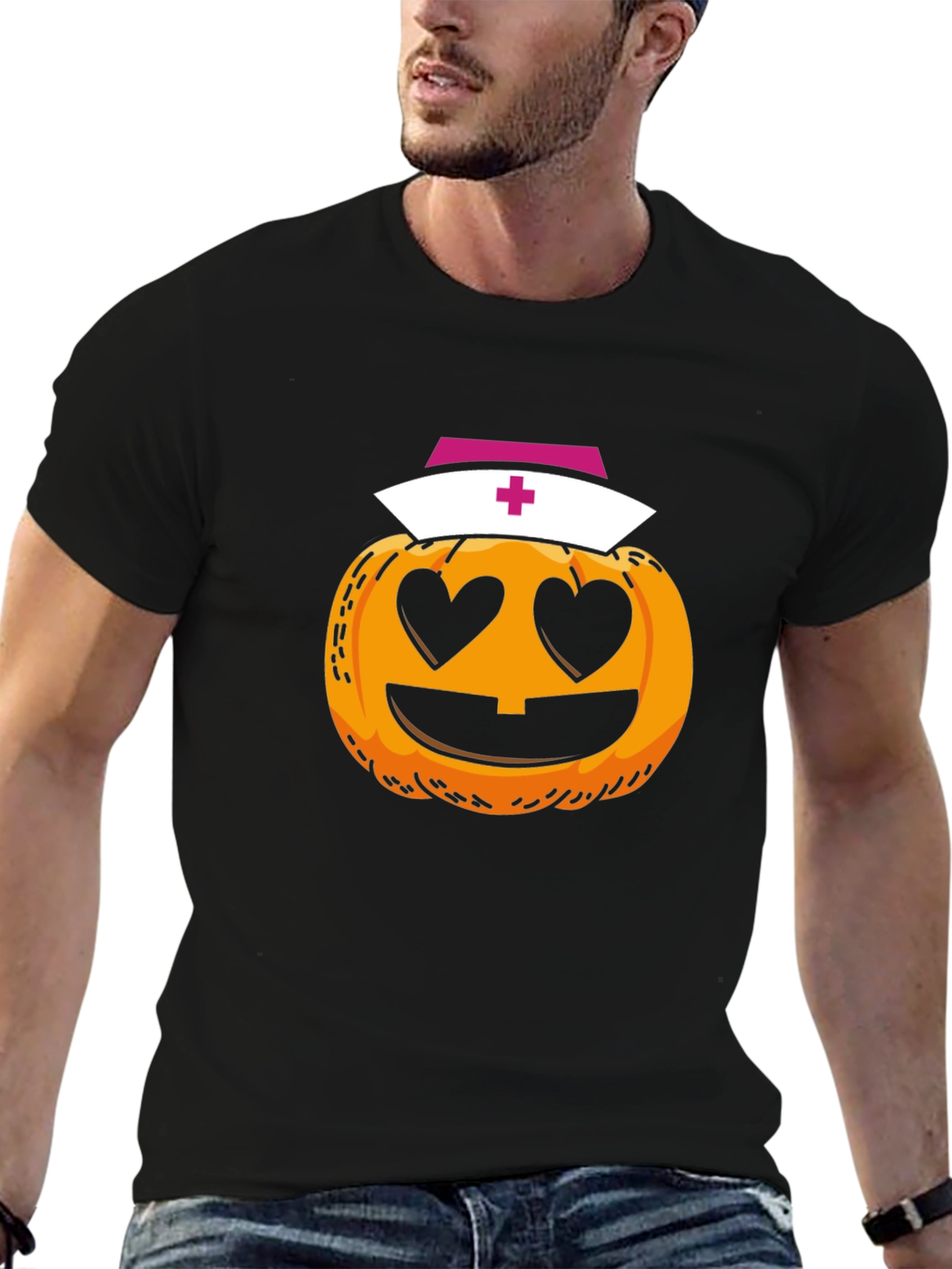 Pumpkin Nurse Halloween T-Shirt