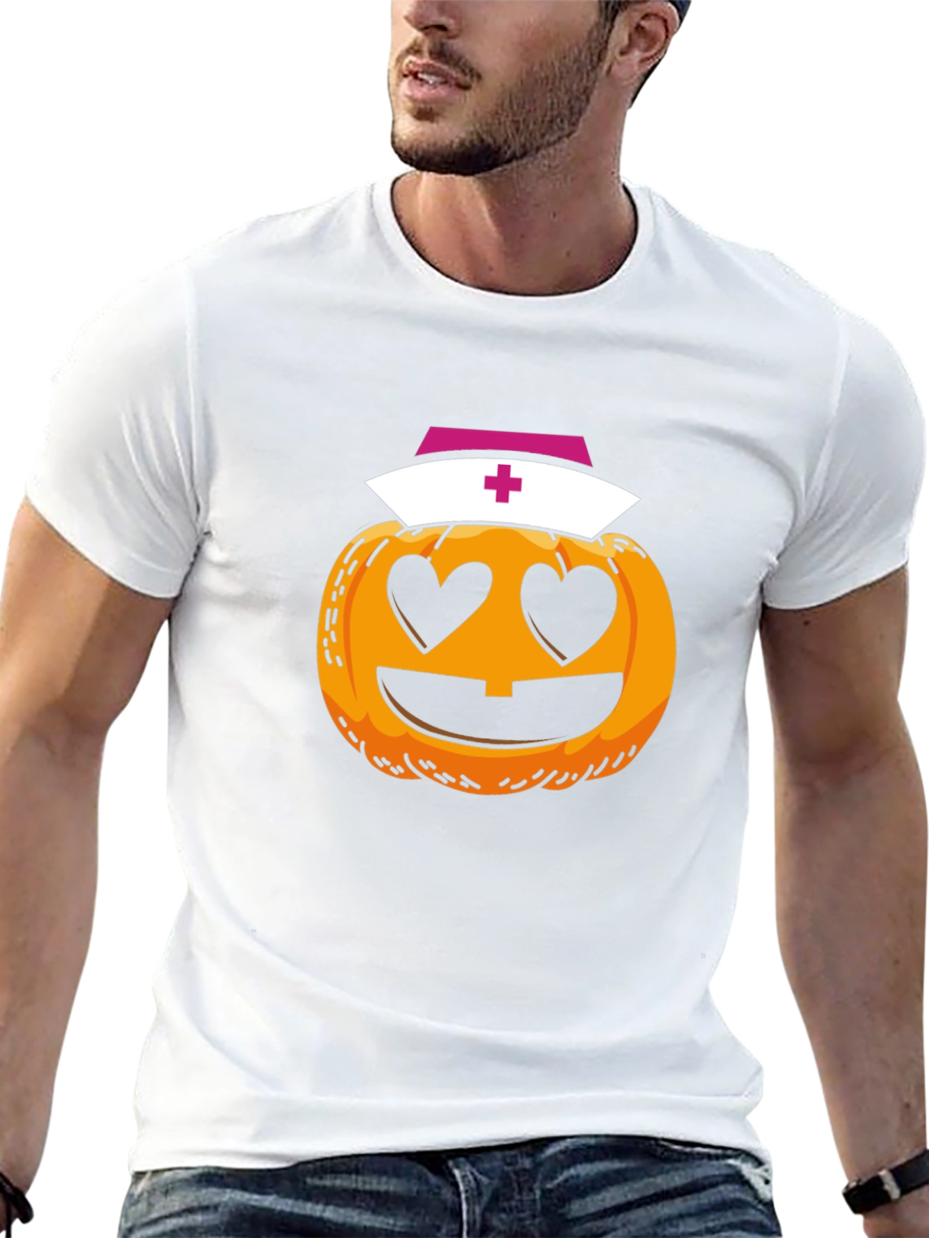 Pumpkin Nurse Halloween T-Shirt