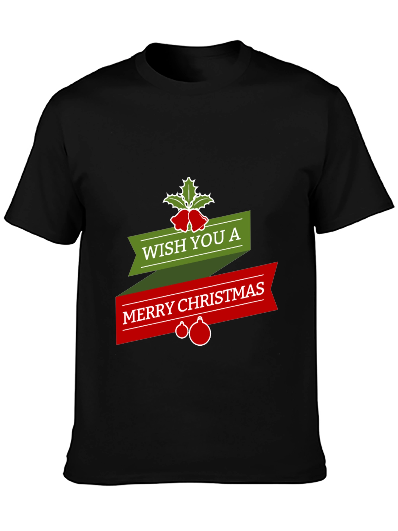 Festive Merry Christmas Graphic Tee - Holiday Style