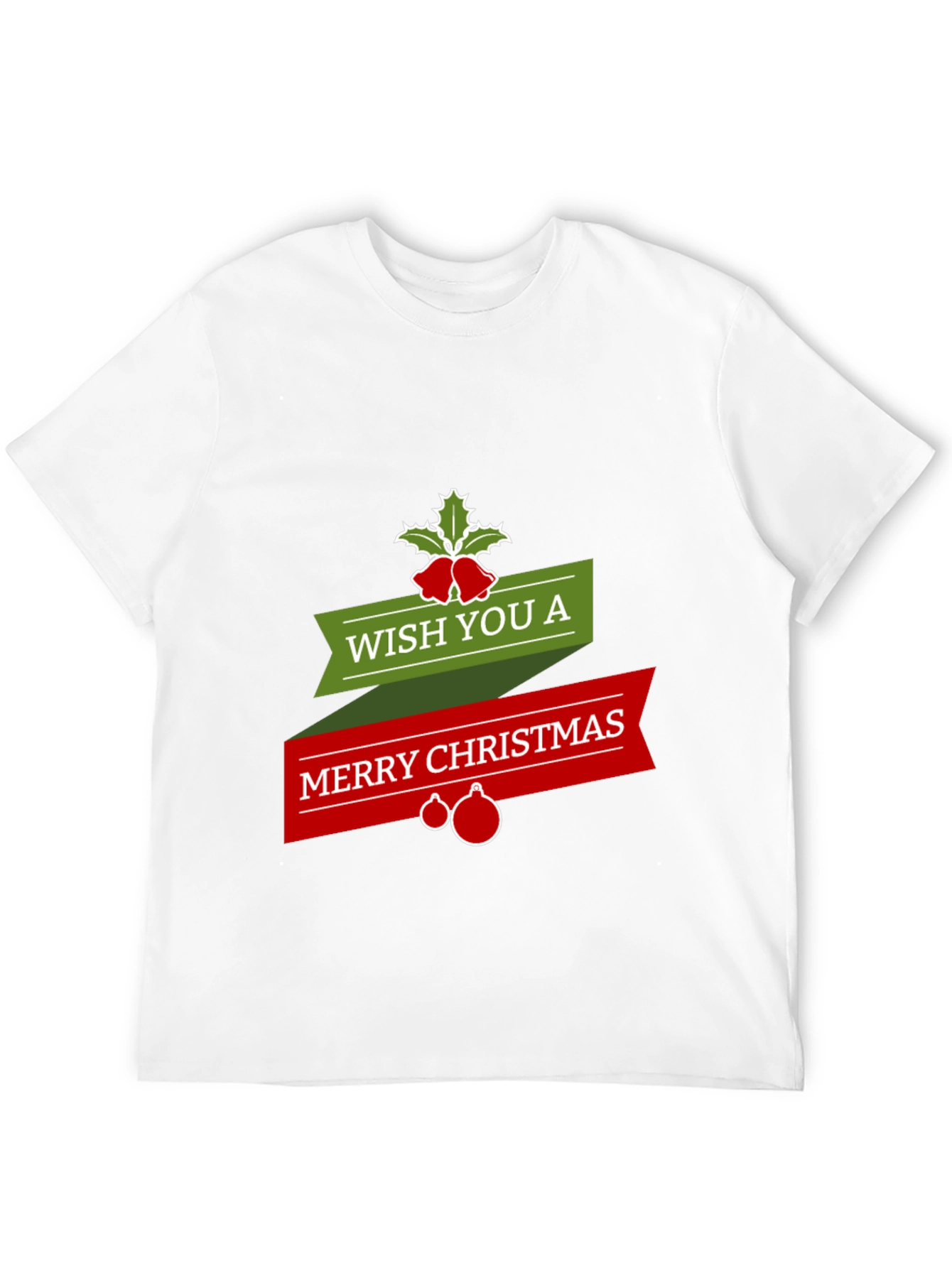 Festive Merry Christmas Graphic Tee - Holiday Style