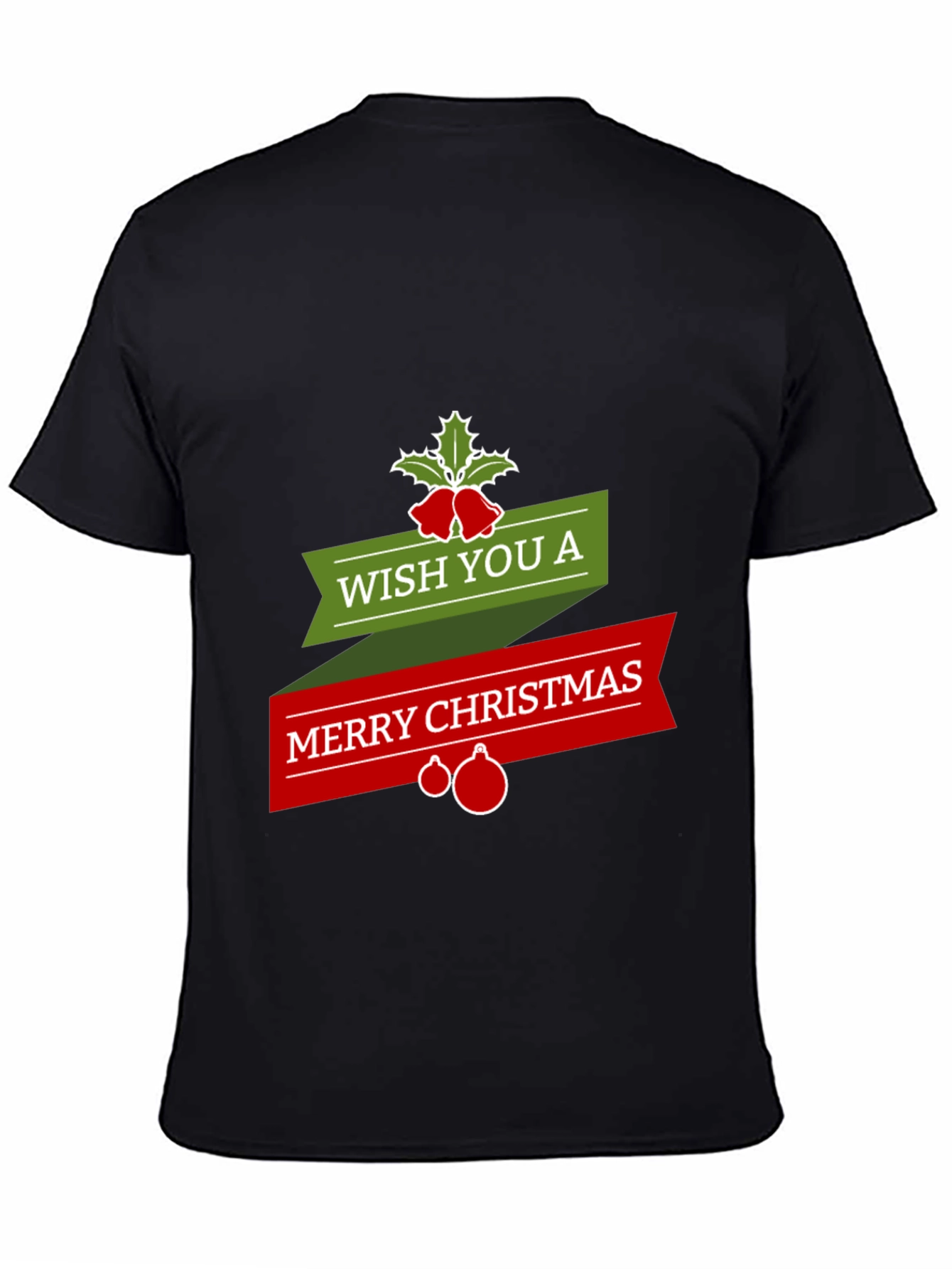 Festive Merry Christmas Graphic Tee - Holiday Style