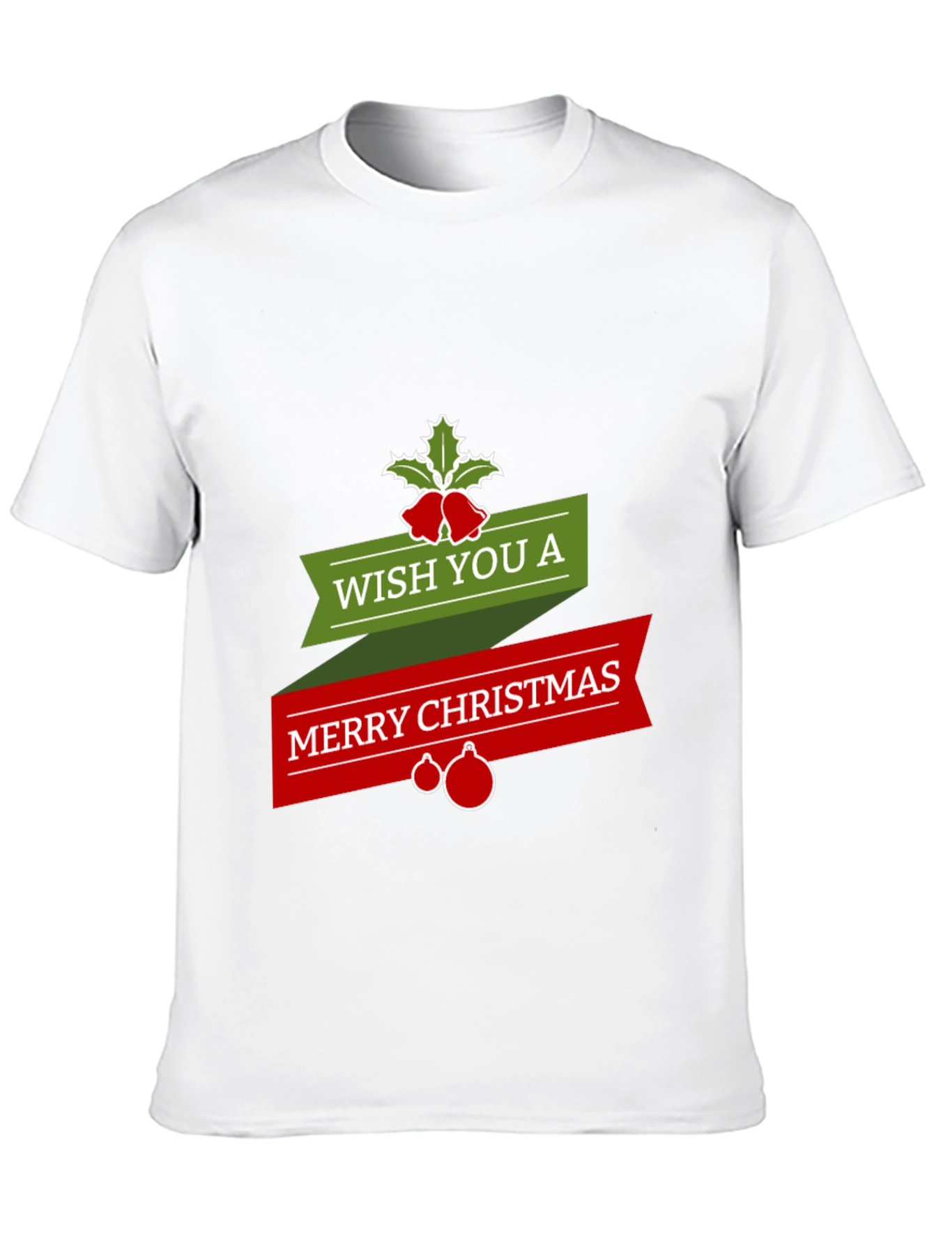 Festive Merry Christmas Graphic Tee - Holiday Style