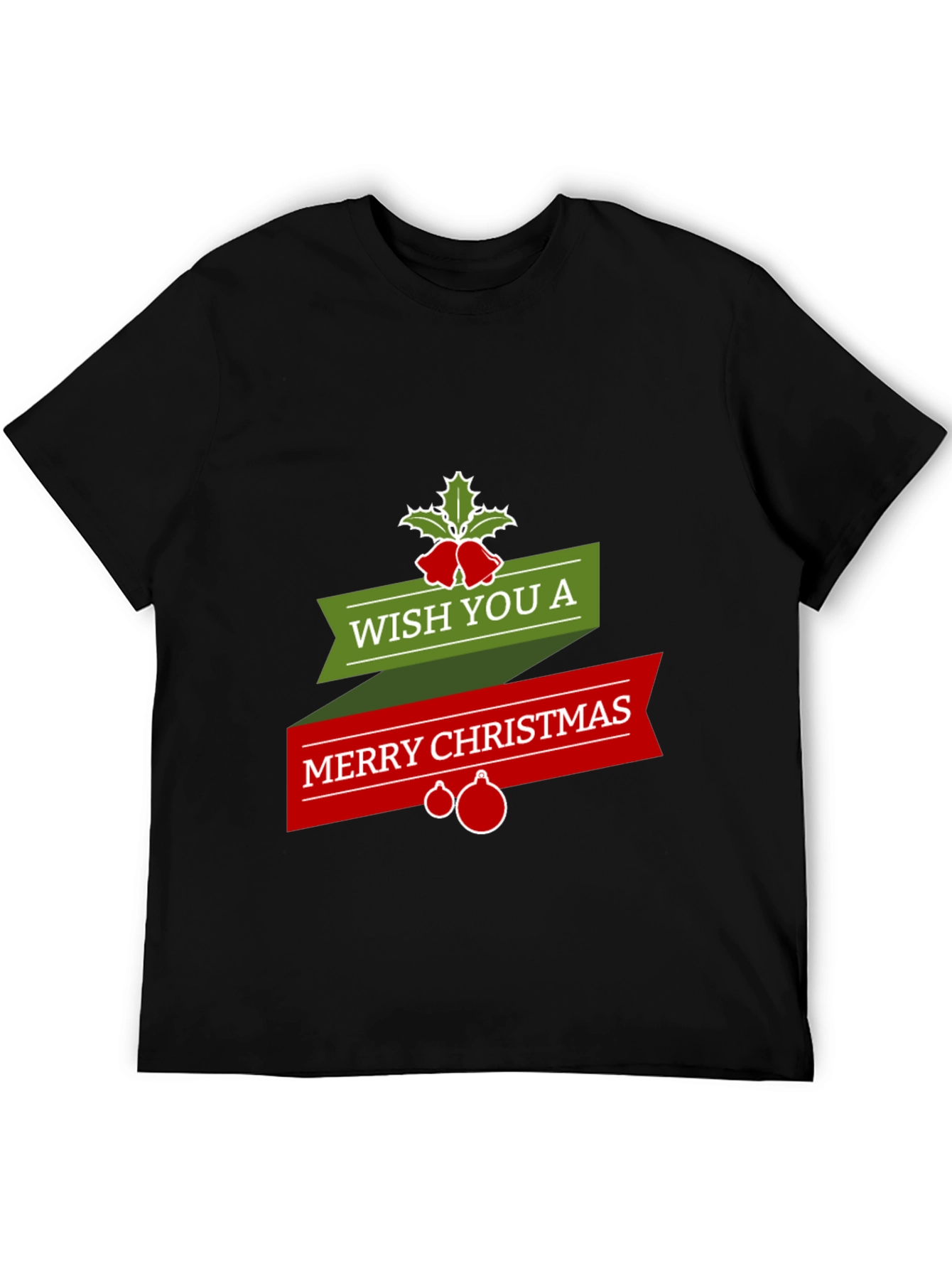 Festive Merry Christmas Graphic Tee - Holiday Style