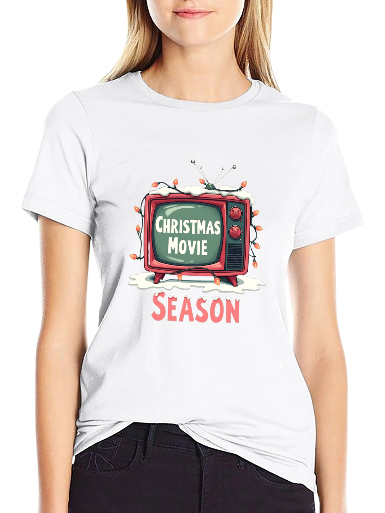 Christmas Movie Season Graphic T-Shirt