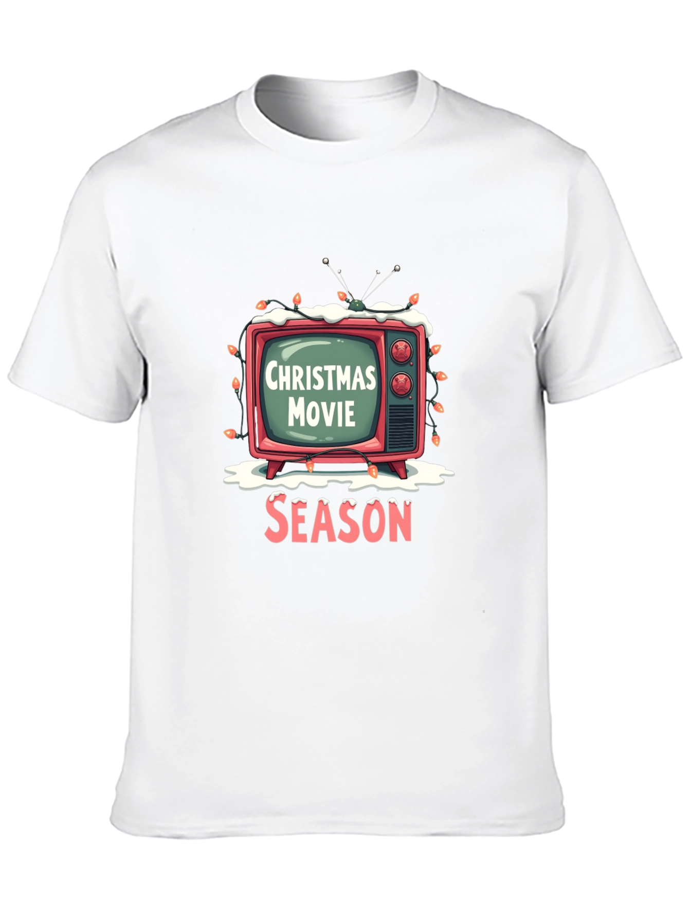 Christmas Movie Season Graphic T-Shirt
