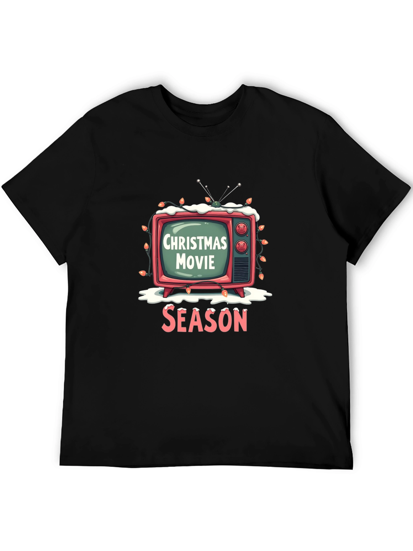 Christmas Movie Season Graphic T-Shirt