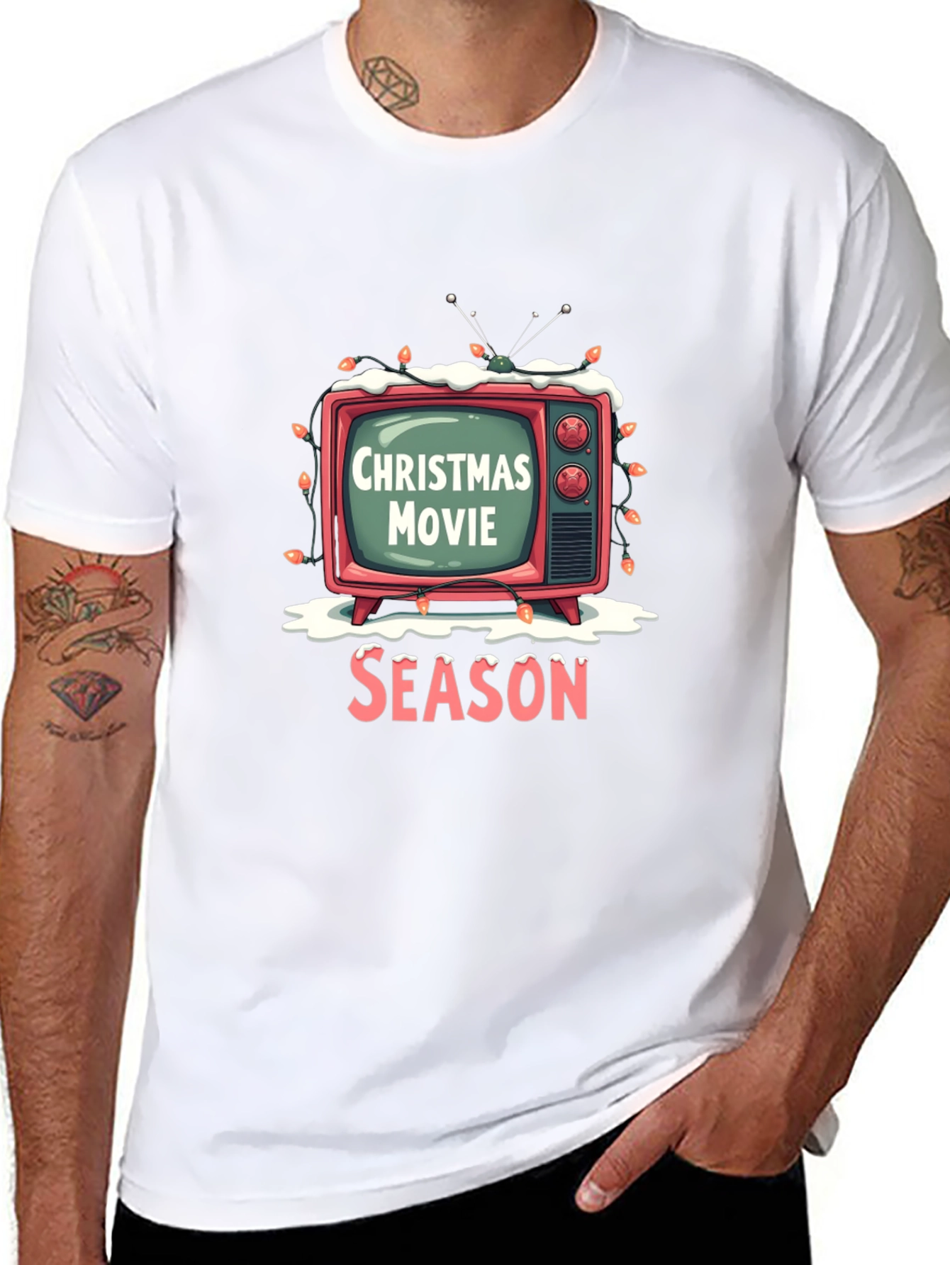 Christmas Movie Season Graphic T-Shirt