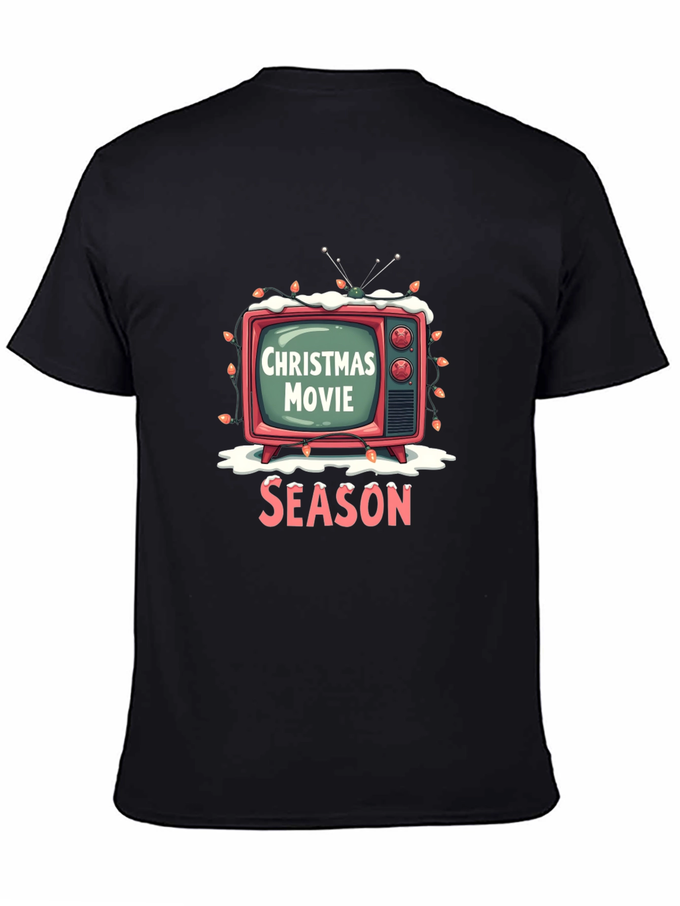 Christmas Movie Season Graphic T-Shirt