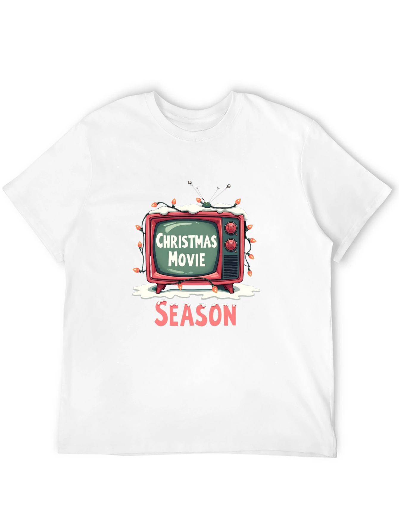 Christmas Movie Season Graphic T-Shirt