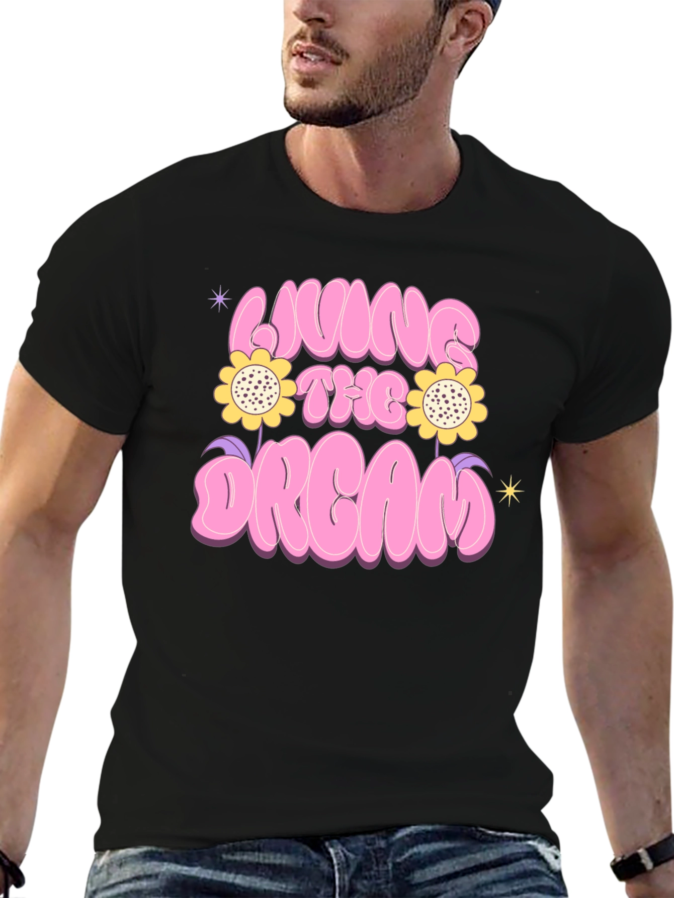 Living The Dream Graphic T-Shirt