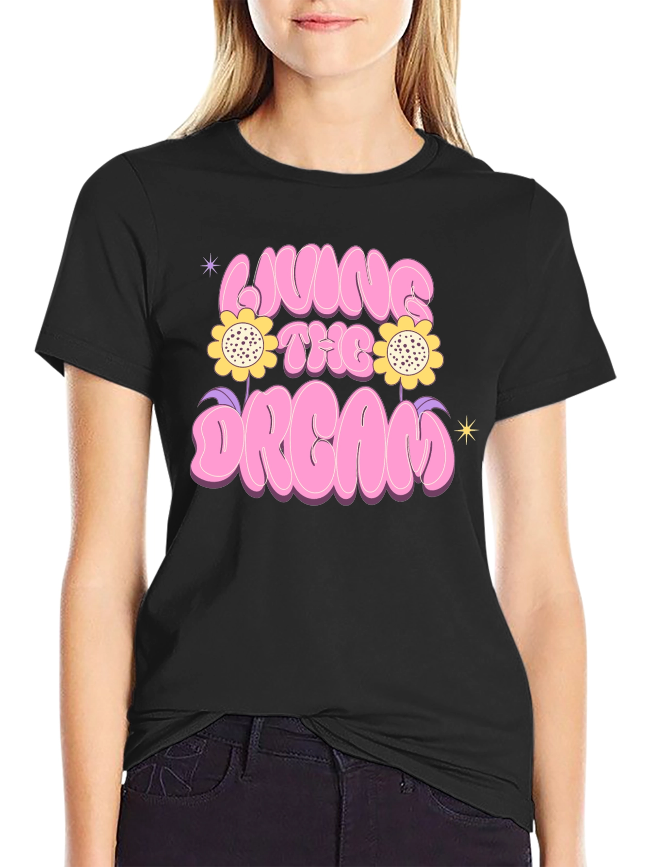 Living The Dream Graphic T-Shirt