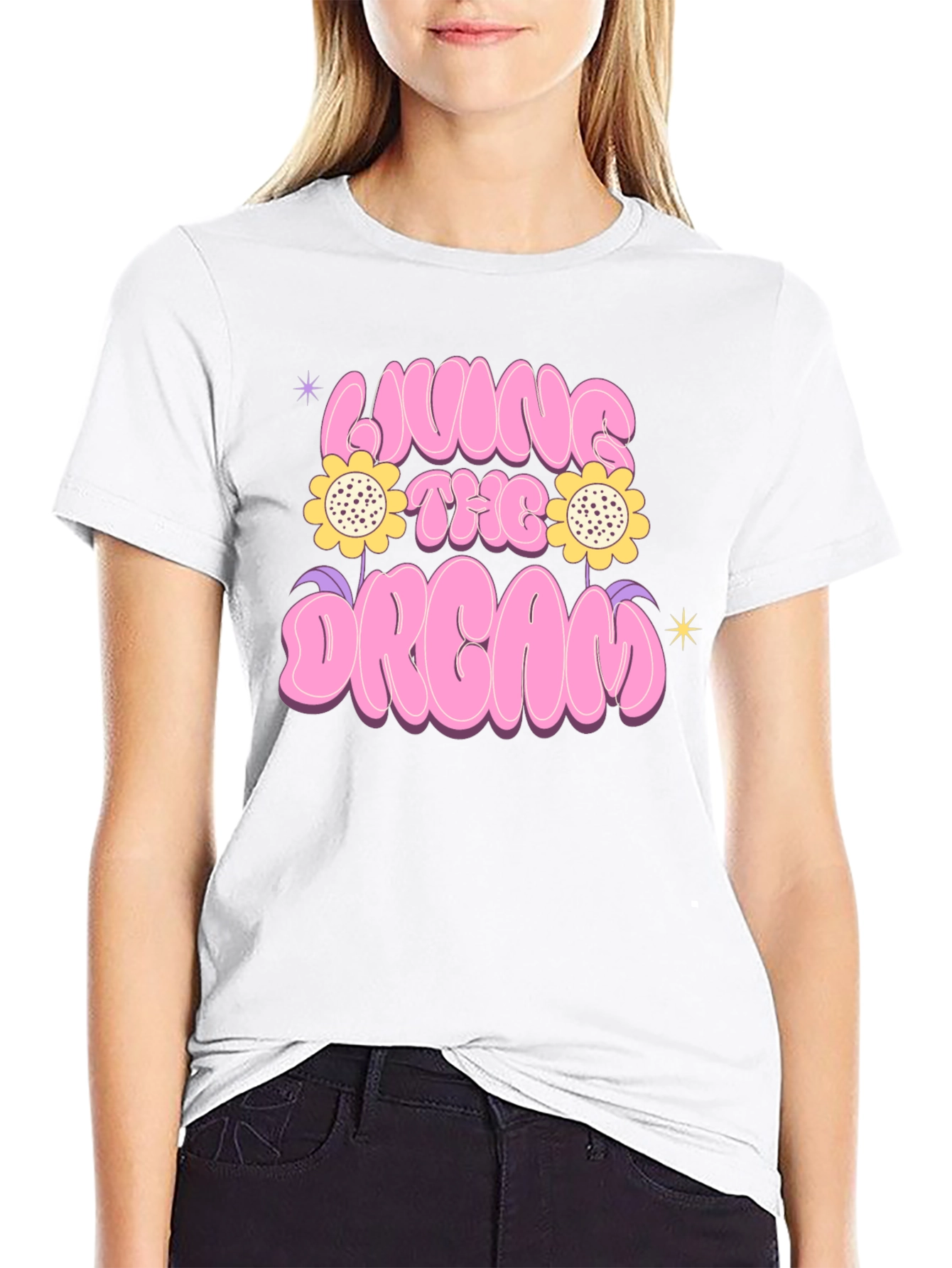 Living The Dream Graphic T-Shirt