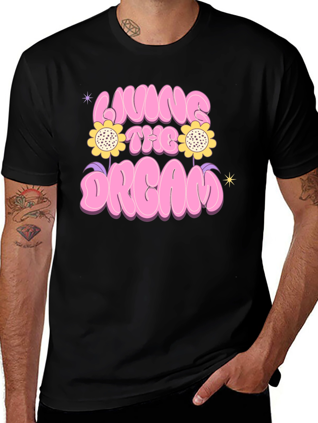 Living The Dream Graphic T-Shirt