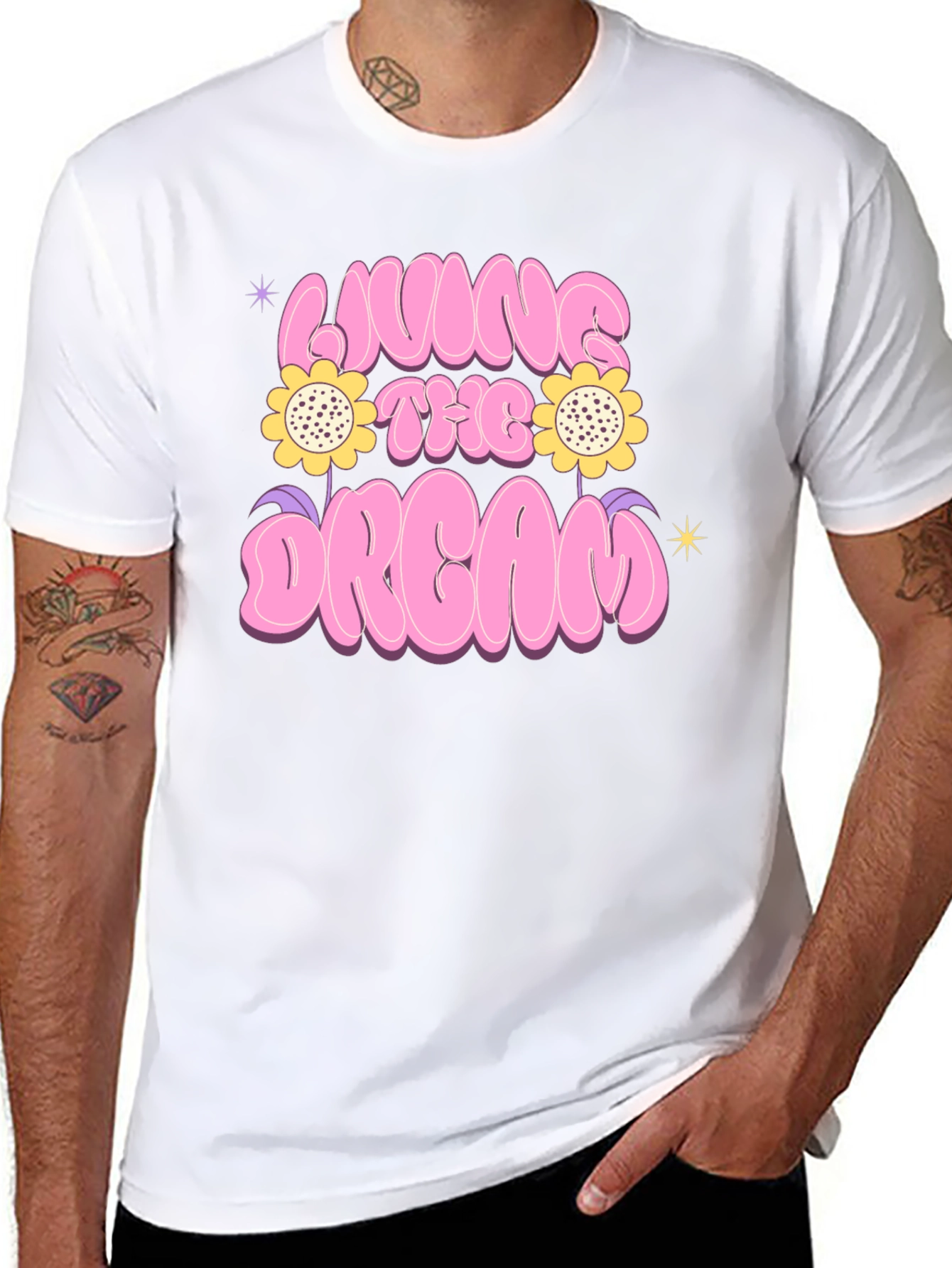 Living The Dream Graphic T-Shirt