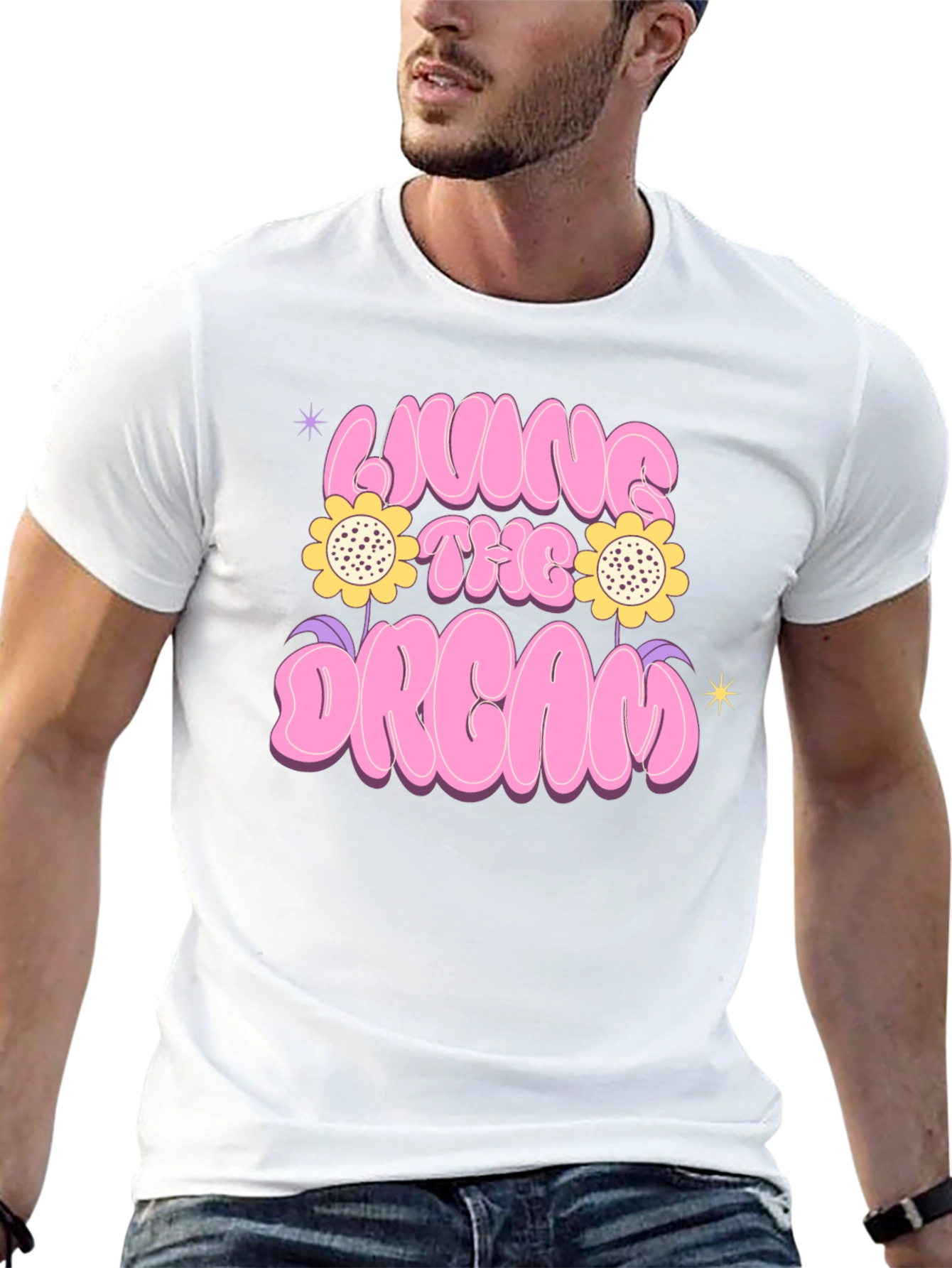 Living The Dream Graphic T-Shirt