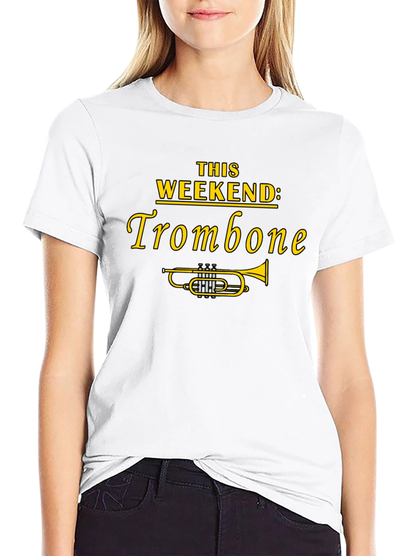 Trombone Weekend T-Shirt - Music Lover Tee