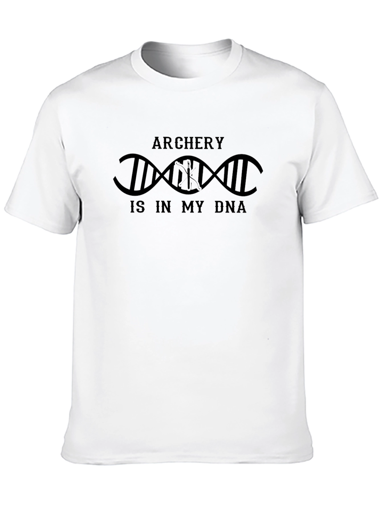 Archery DNA T-Shirt - Black Graphic Tee