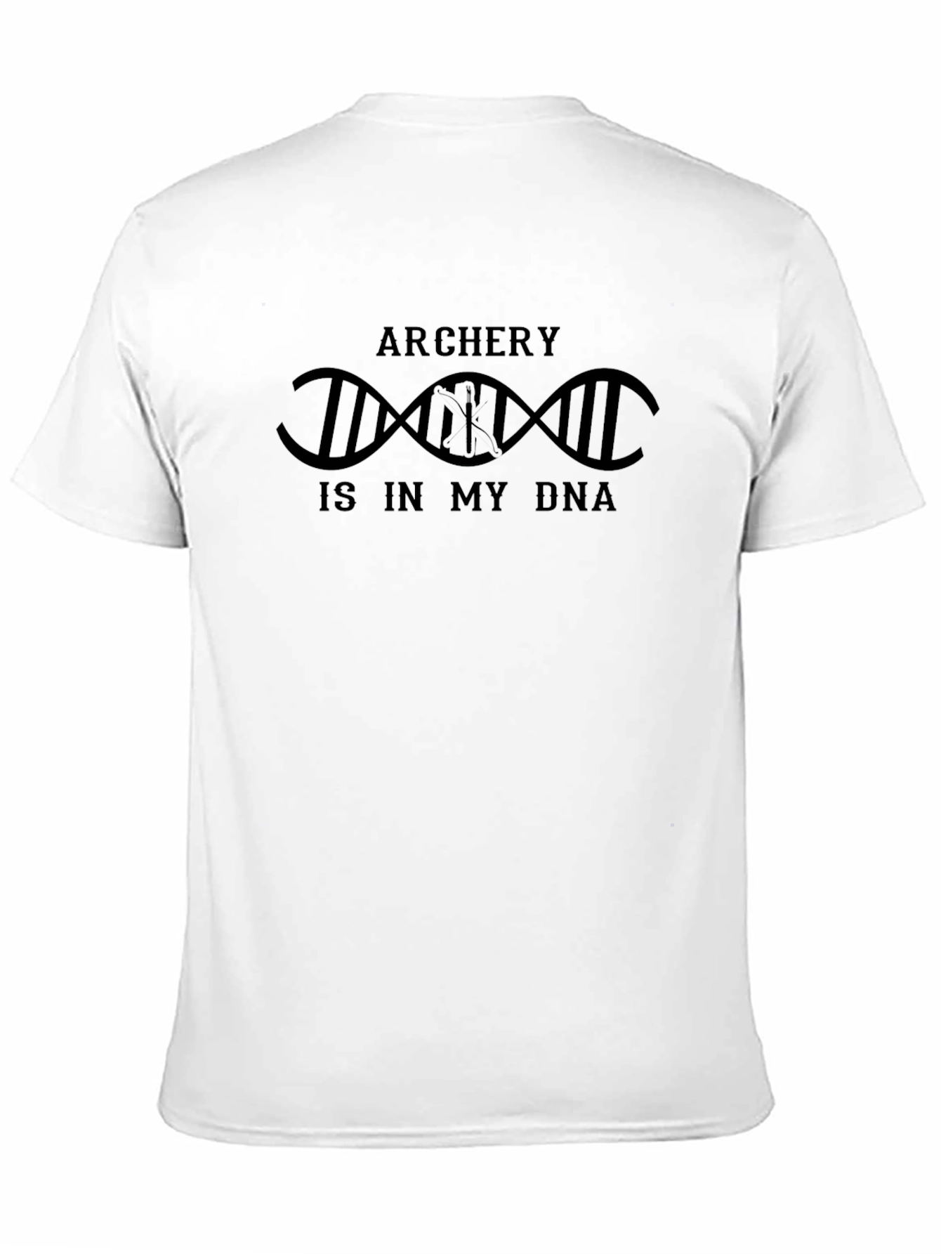Archery DNA T-Shirt - Black Graphic Tee