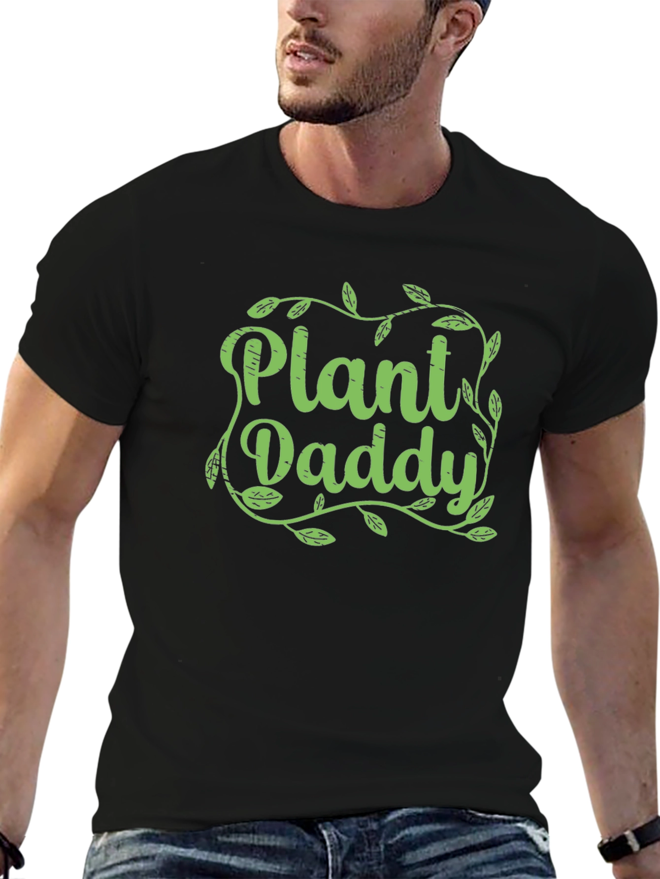 Plant Daddy Graphic T-Shirt - Black