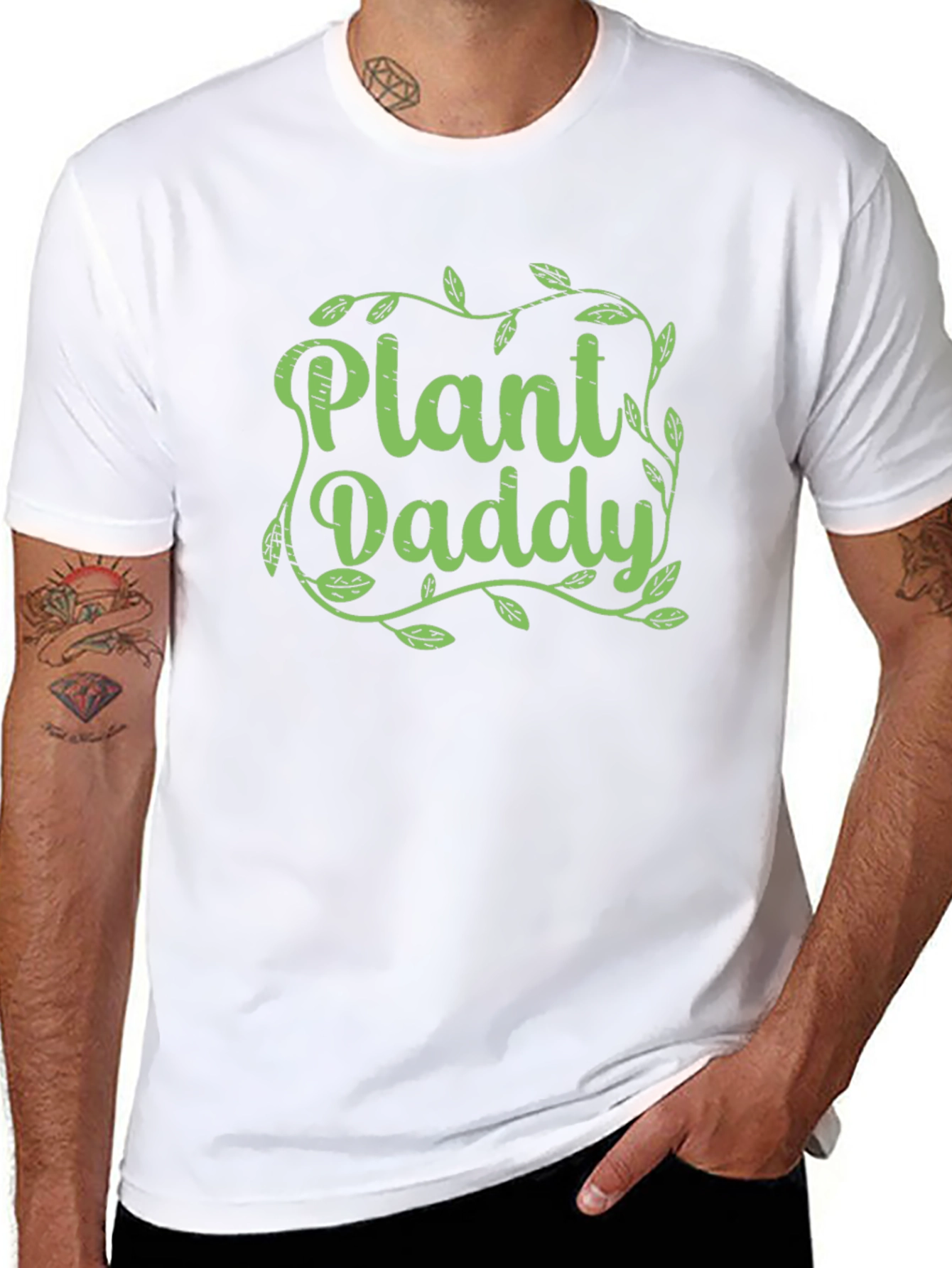Plant Daddy Graphic T-Shirt - Black