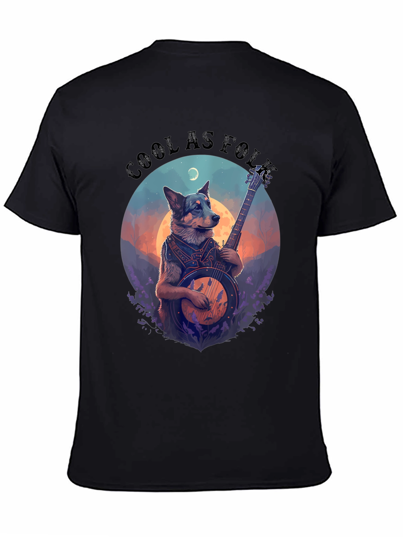 Cool As Folk Dog Graphic Tee
